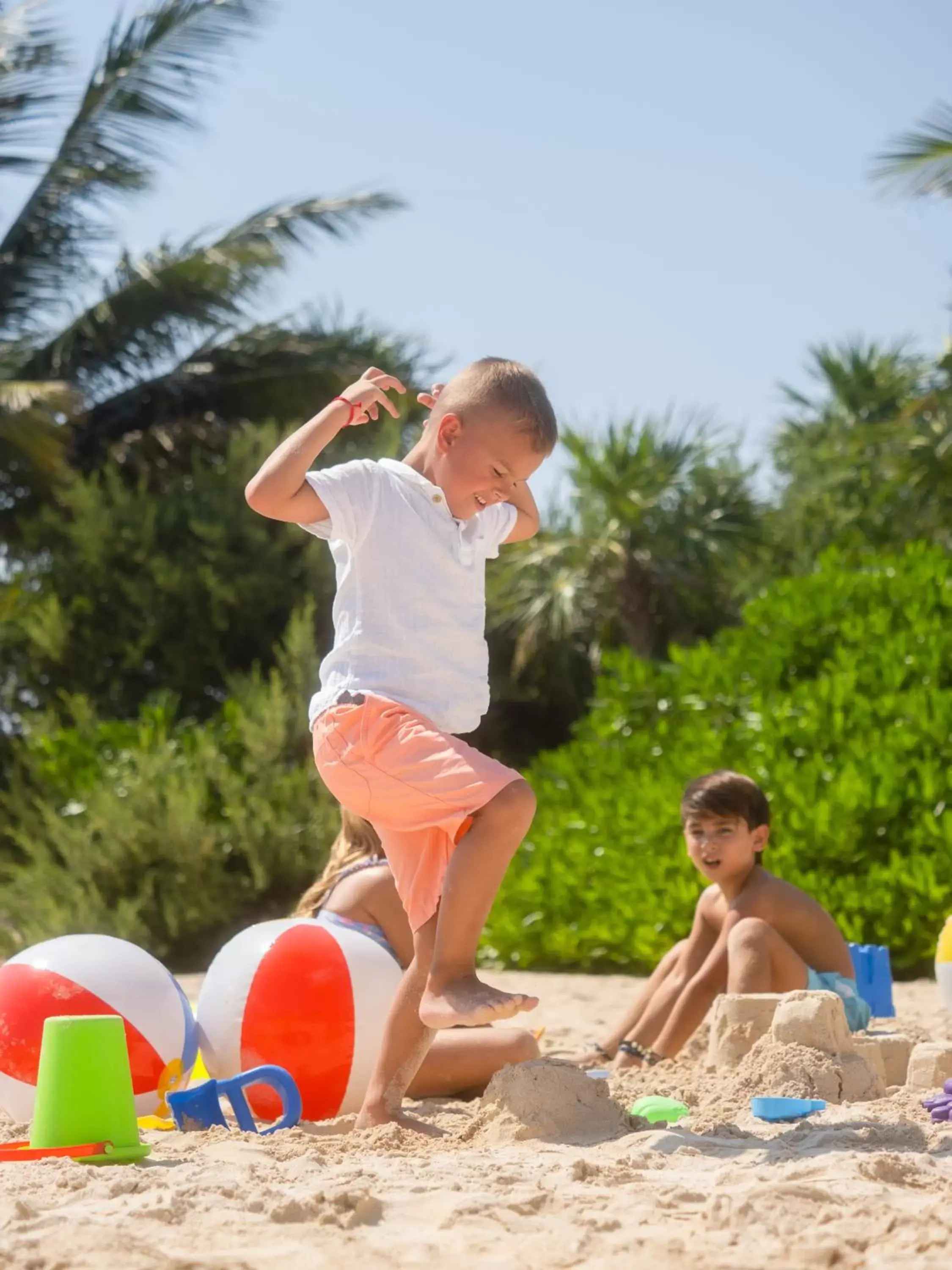 Beach, Children in Paradisus Playa del Carmen All Inclusive