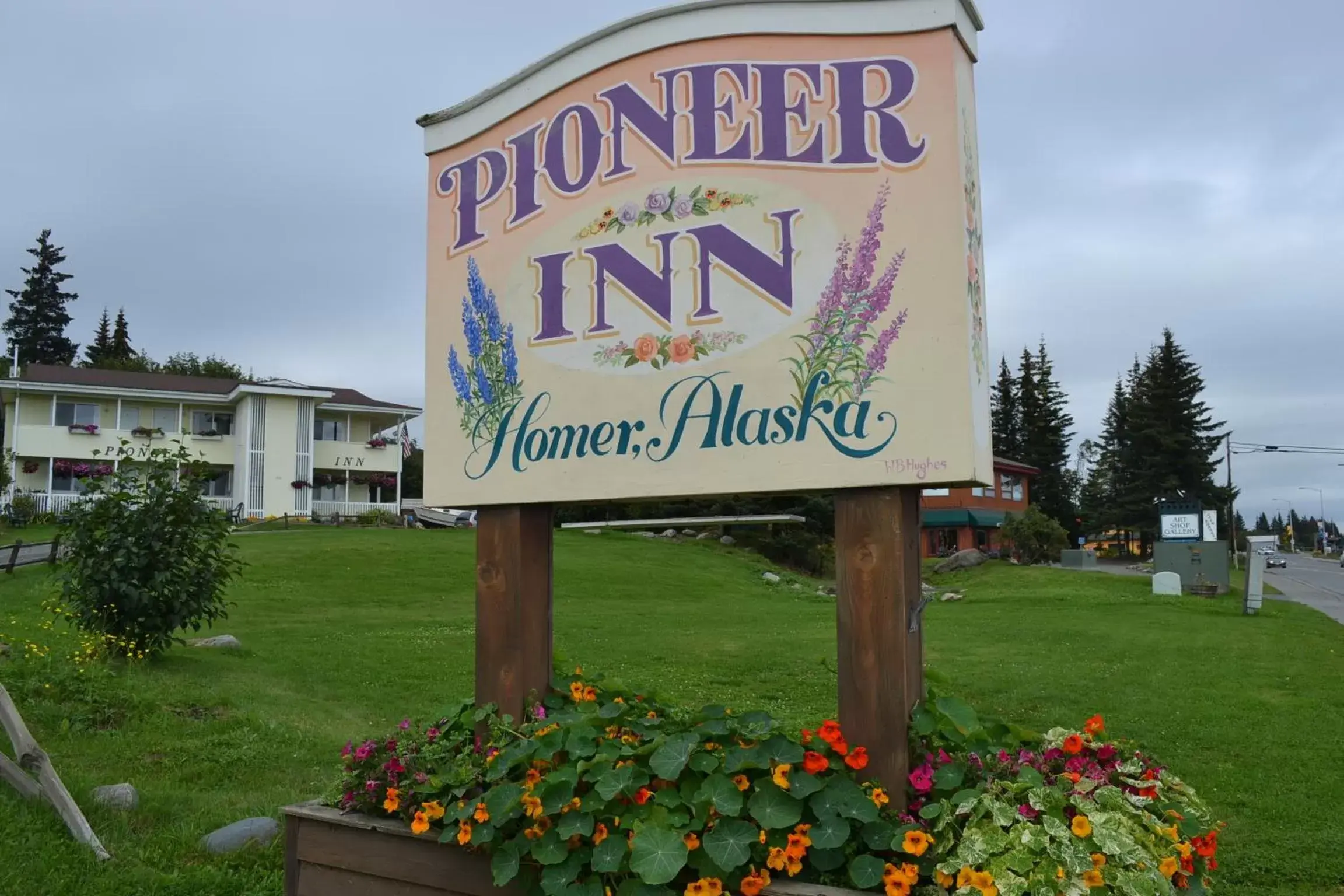 Facade/entrance in Pioneer Inn Downtown