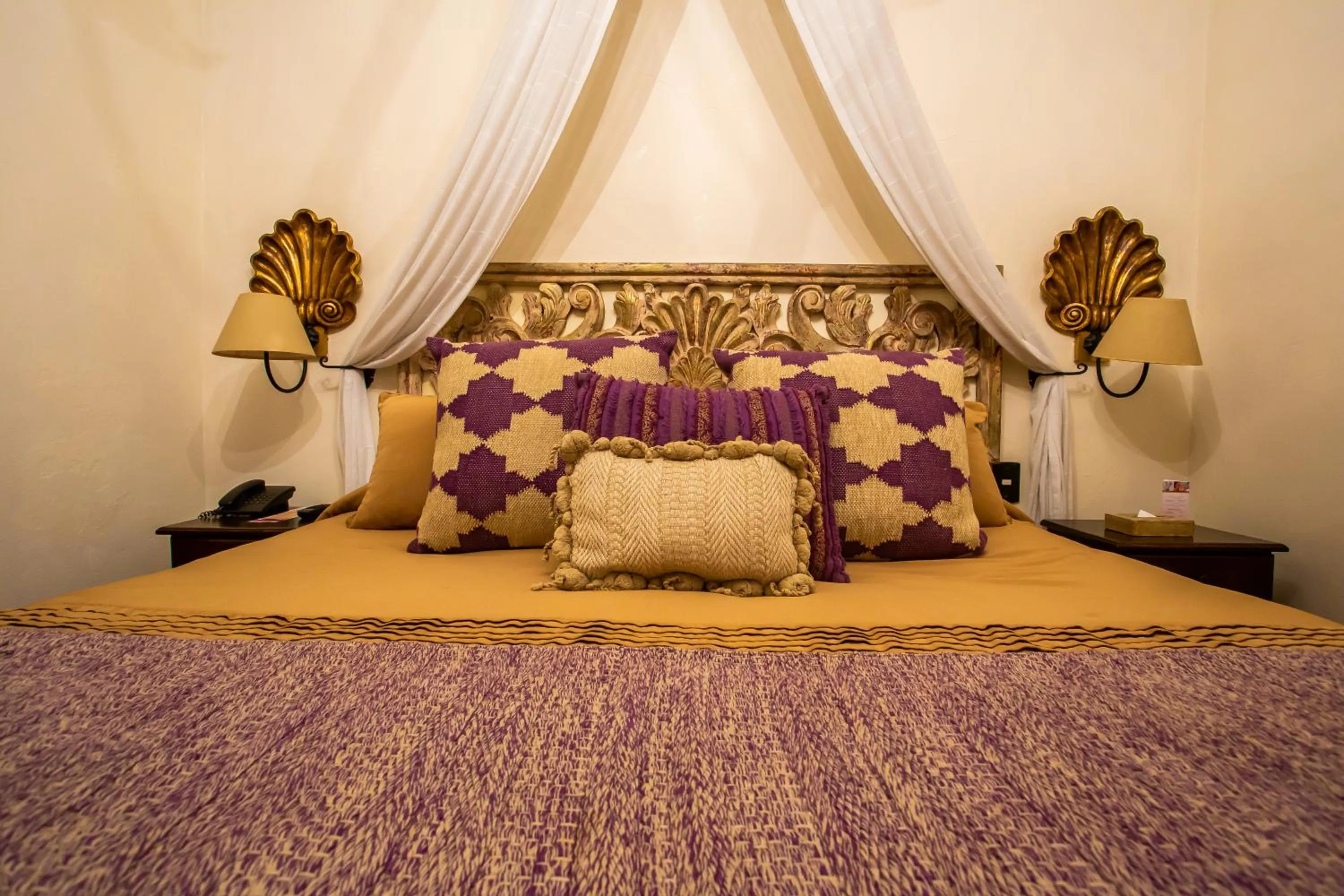 Bed in Los Pasos Boutique Hotel & Spa