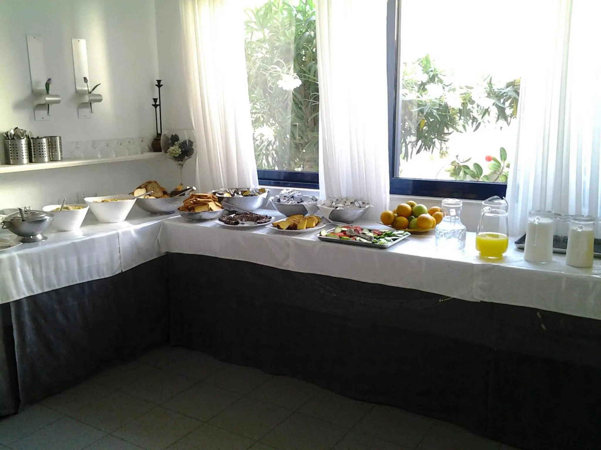Buffet breakfast in Danaos Hotel