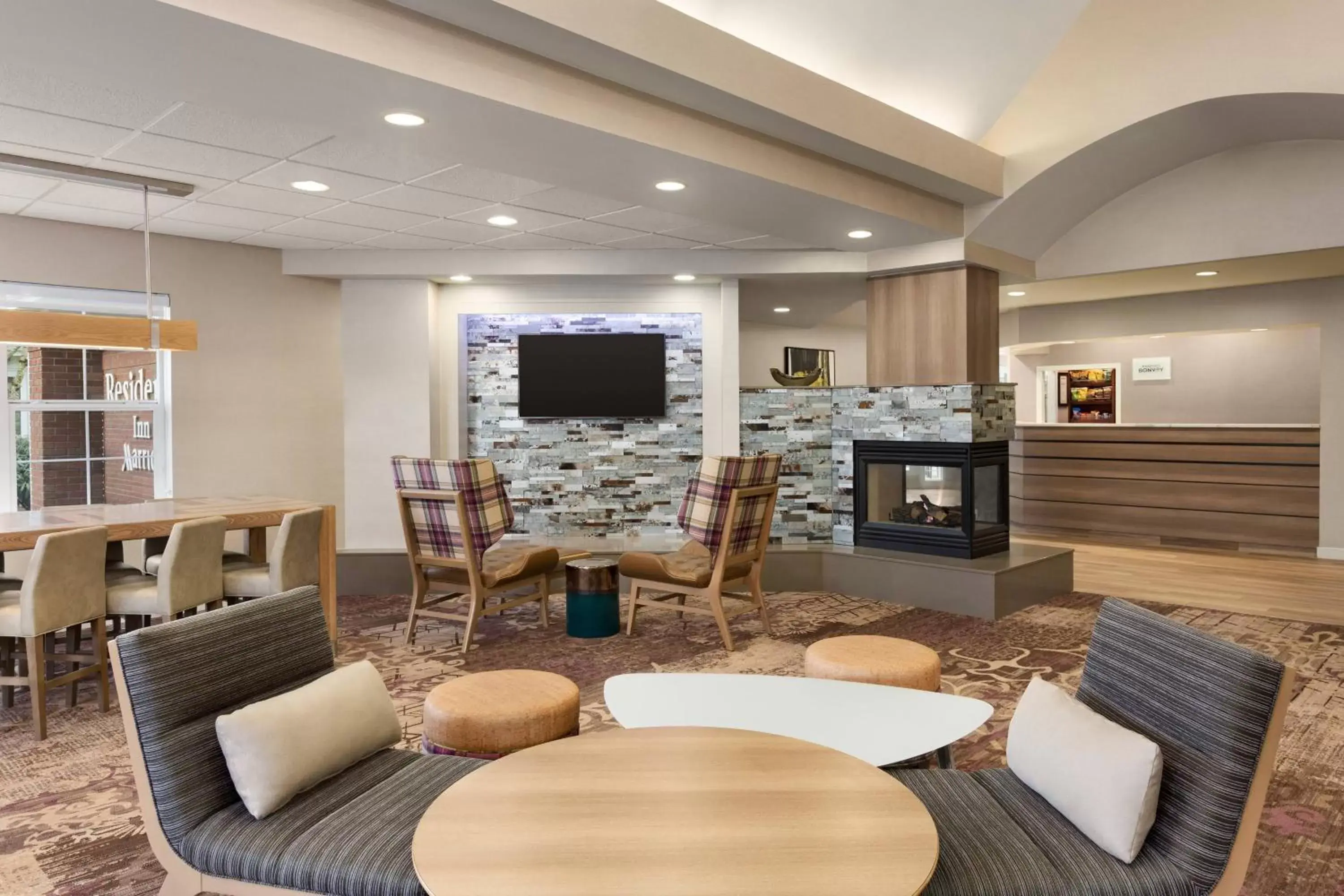 Lobby or reception in Residence Inn Salem