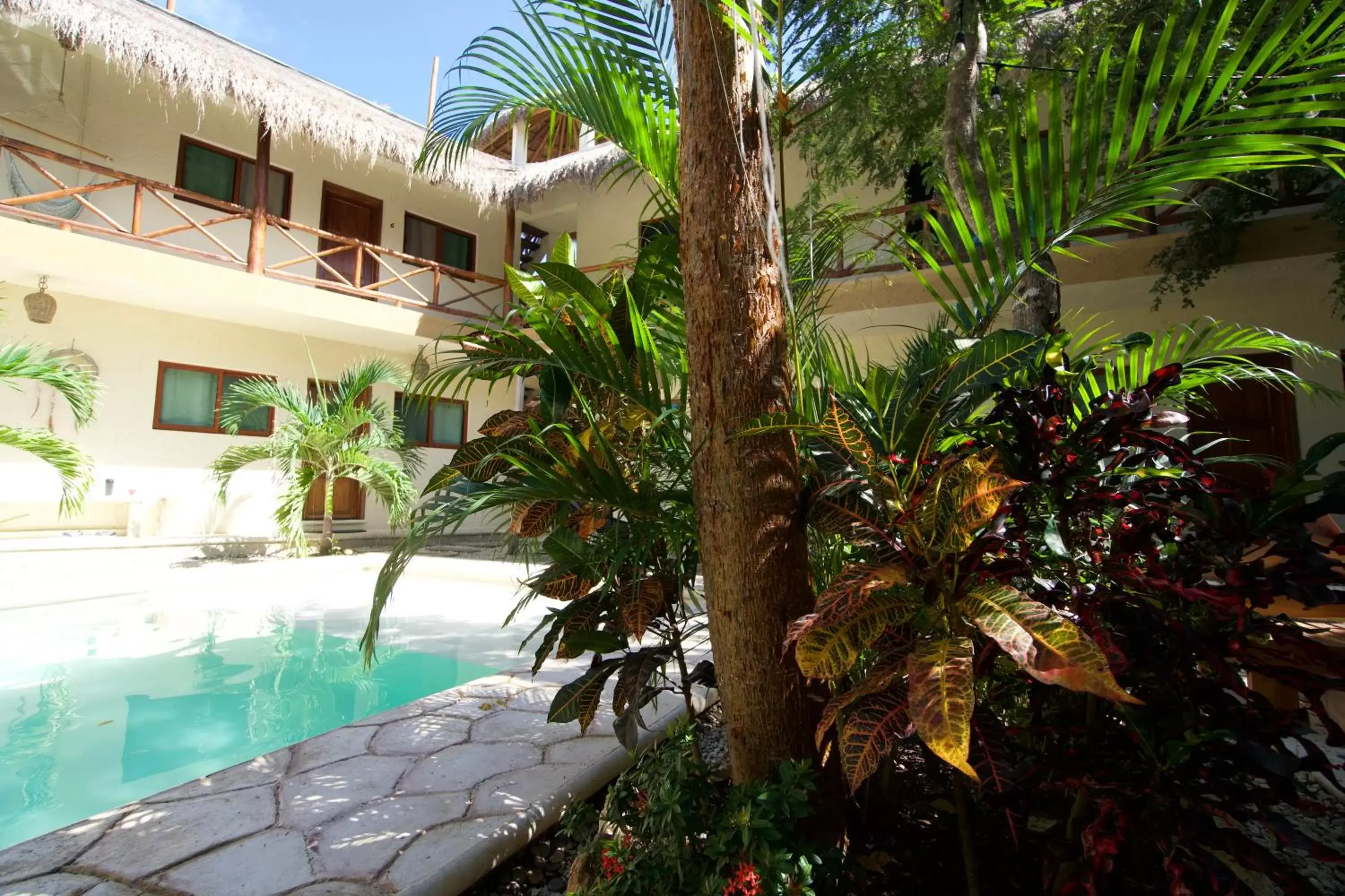 Property building, Swimming Pool in Aldea San Lam - Oasis Of Tulum