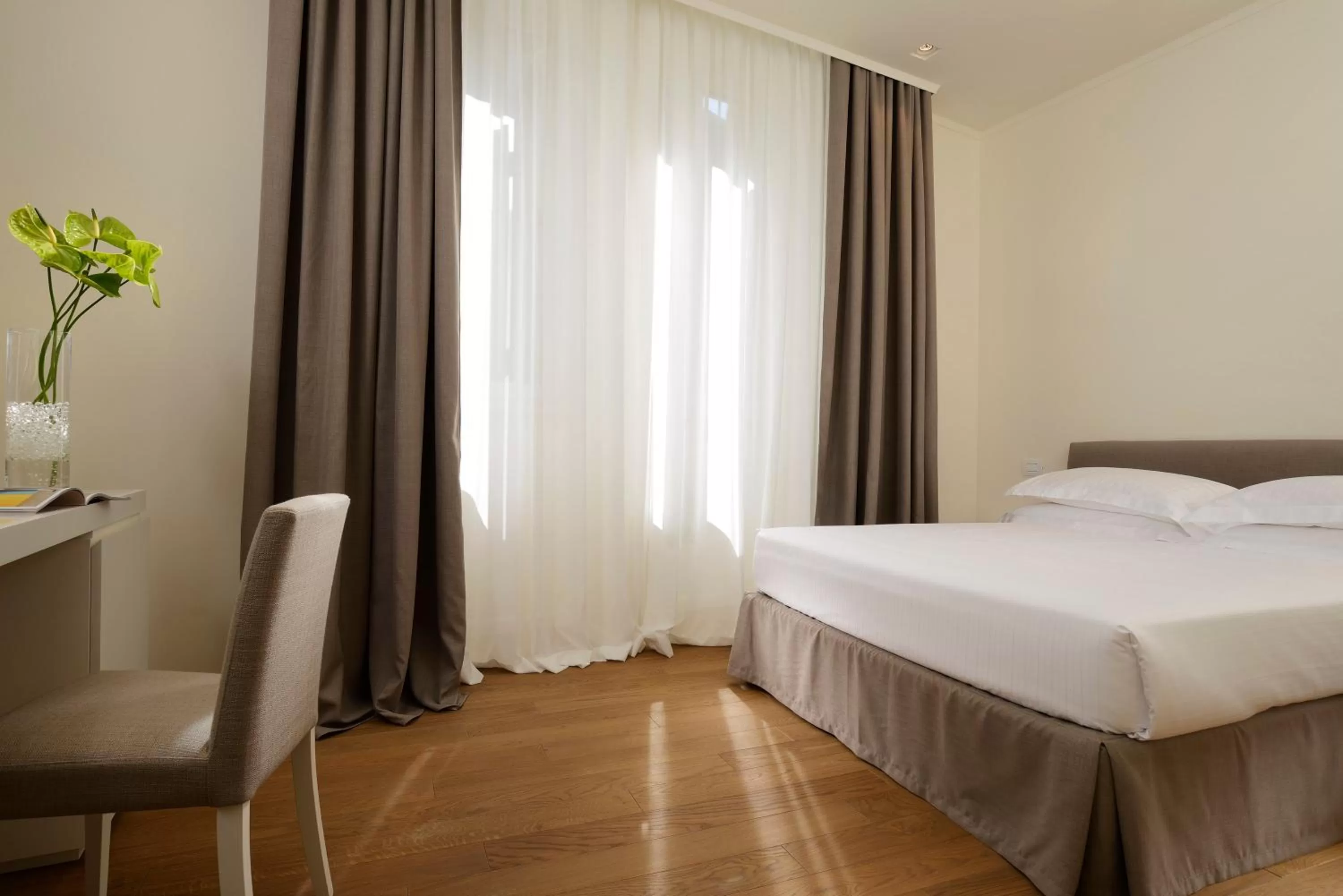 Bedroom, Bed in Locanda della Posta Boutique Hotel