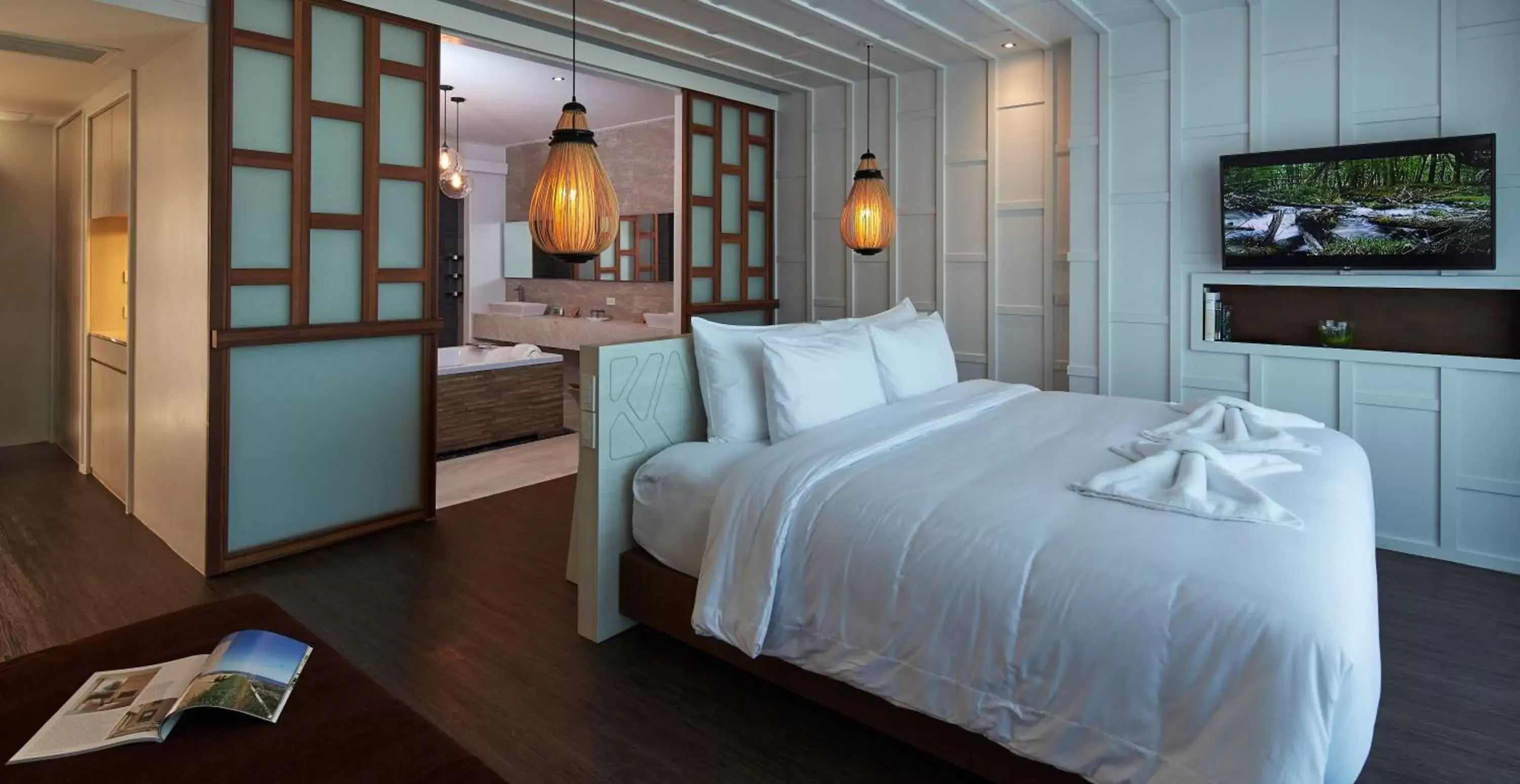 Bedroom, Bed in Whale Hua Hin - SHA Plus