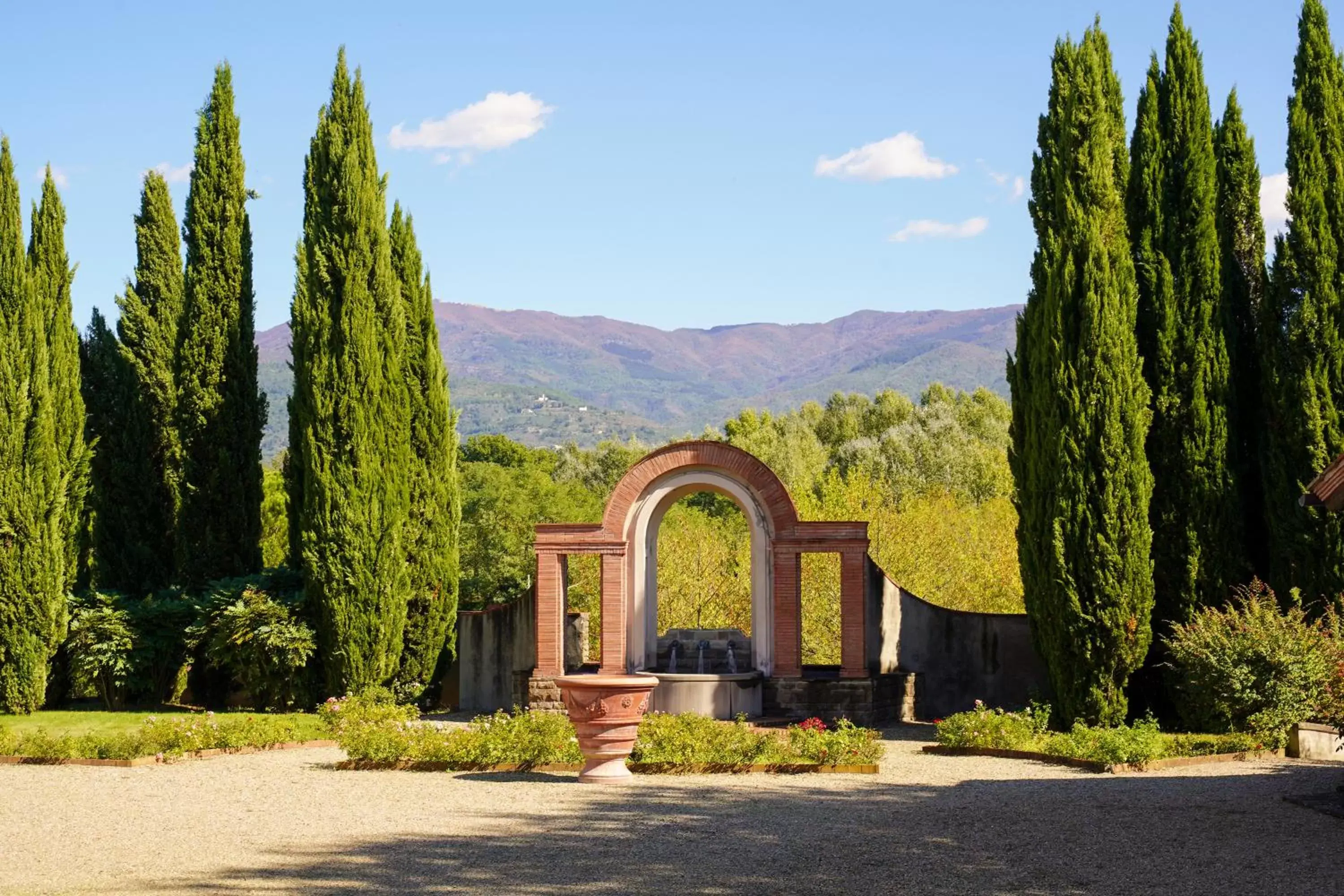 Garden in VIESCA Suites & Villas Il Borro Toscana