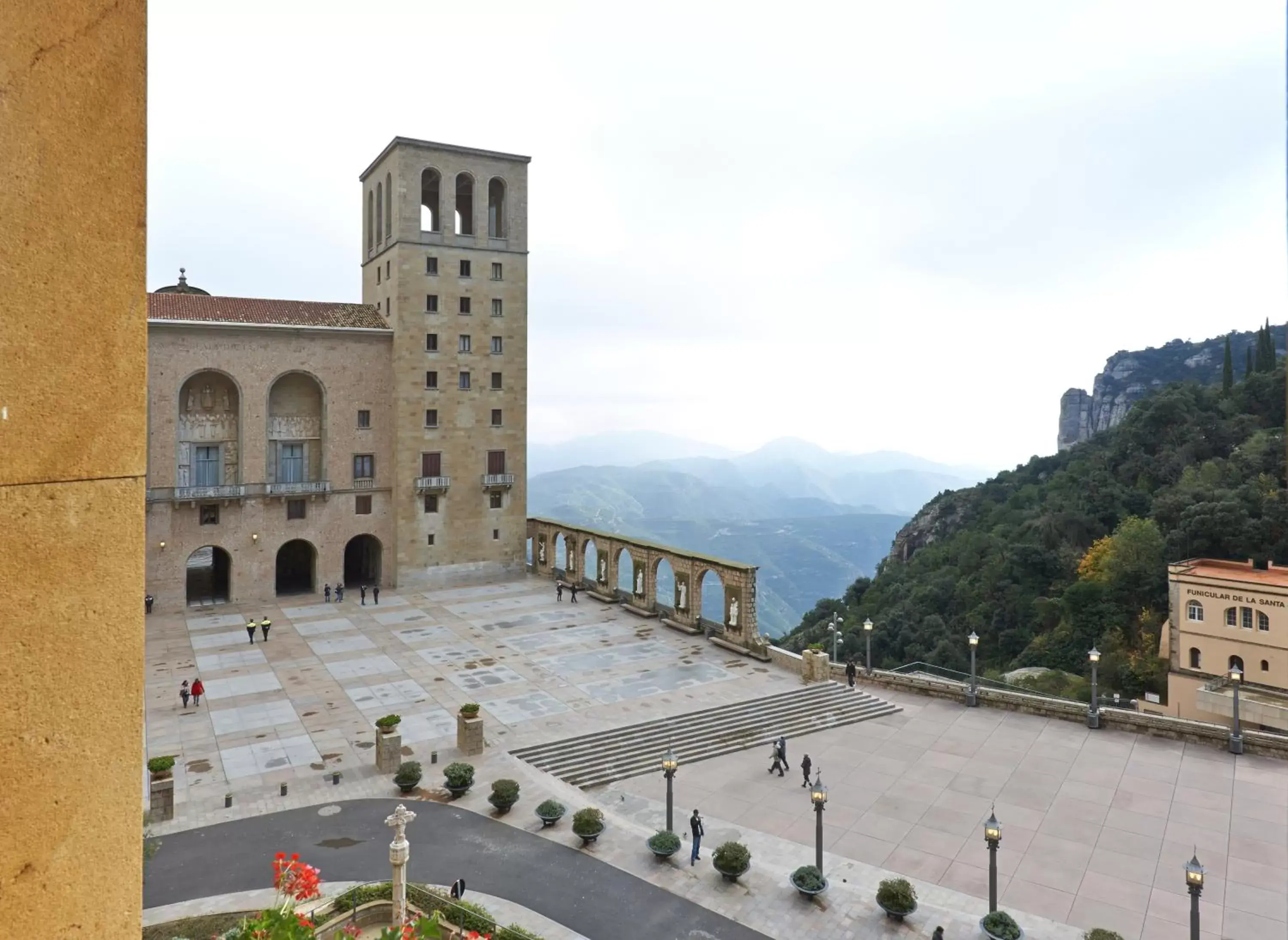 View (from property/room) in Hotel Abat Cisneros Montserrat