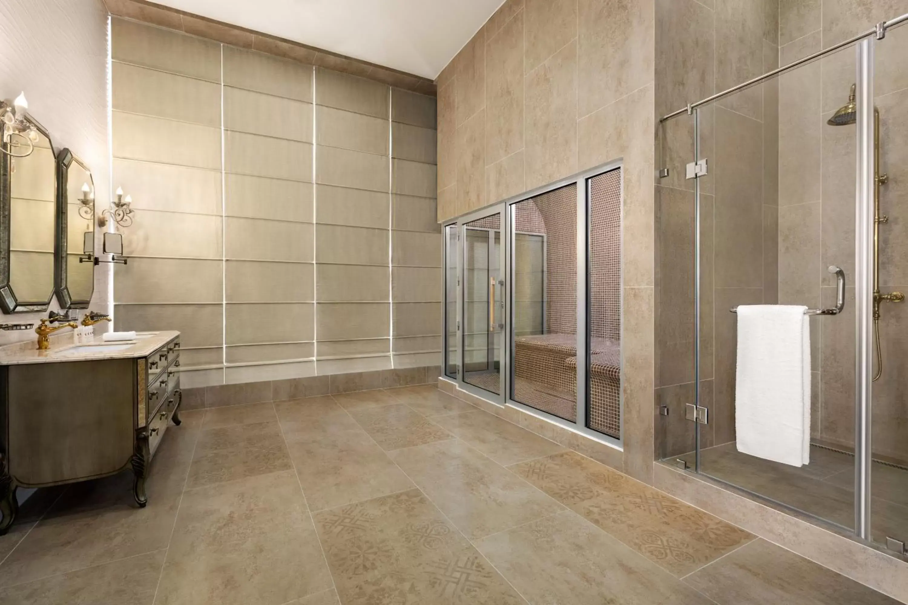 Shower, Bathroom in Ramada by Wyndham Shymkent