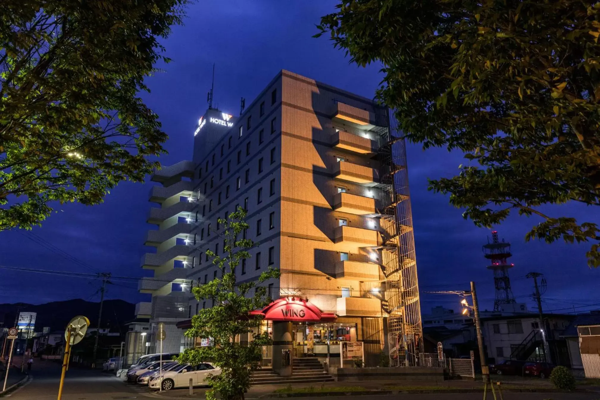 Facade/entrance, Property Building in Hotel Wing International Izumi