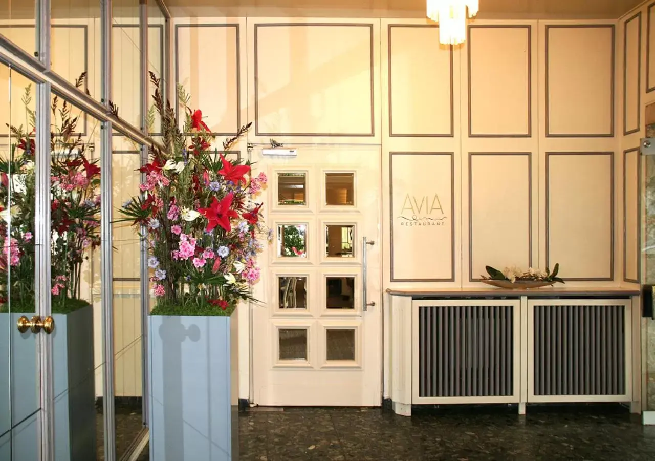 Lobby or reception in AVIA Hotel