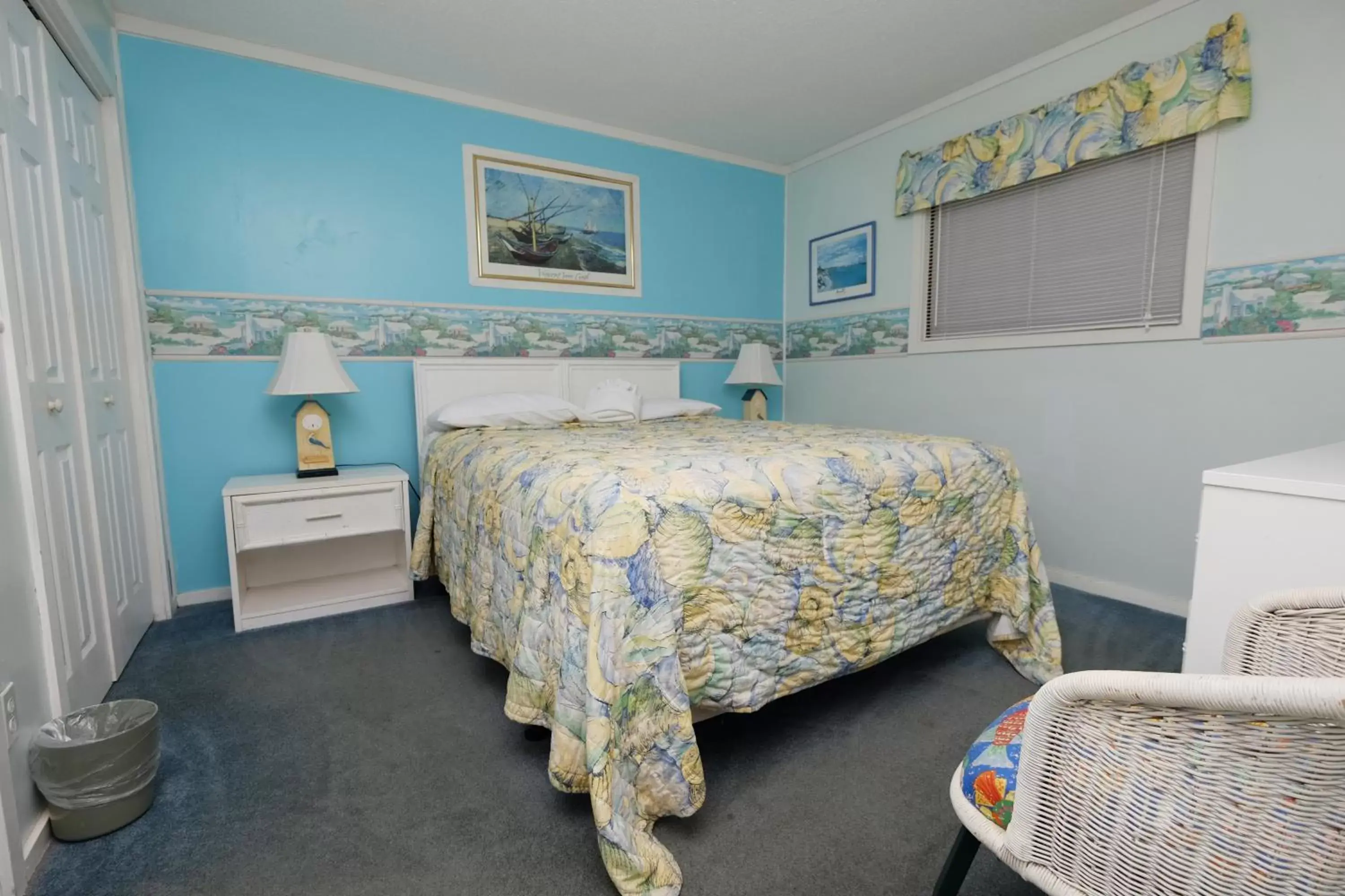 Bed in Myrtle Beach Resort by Beach Vacations