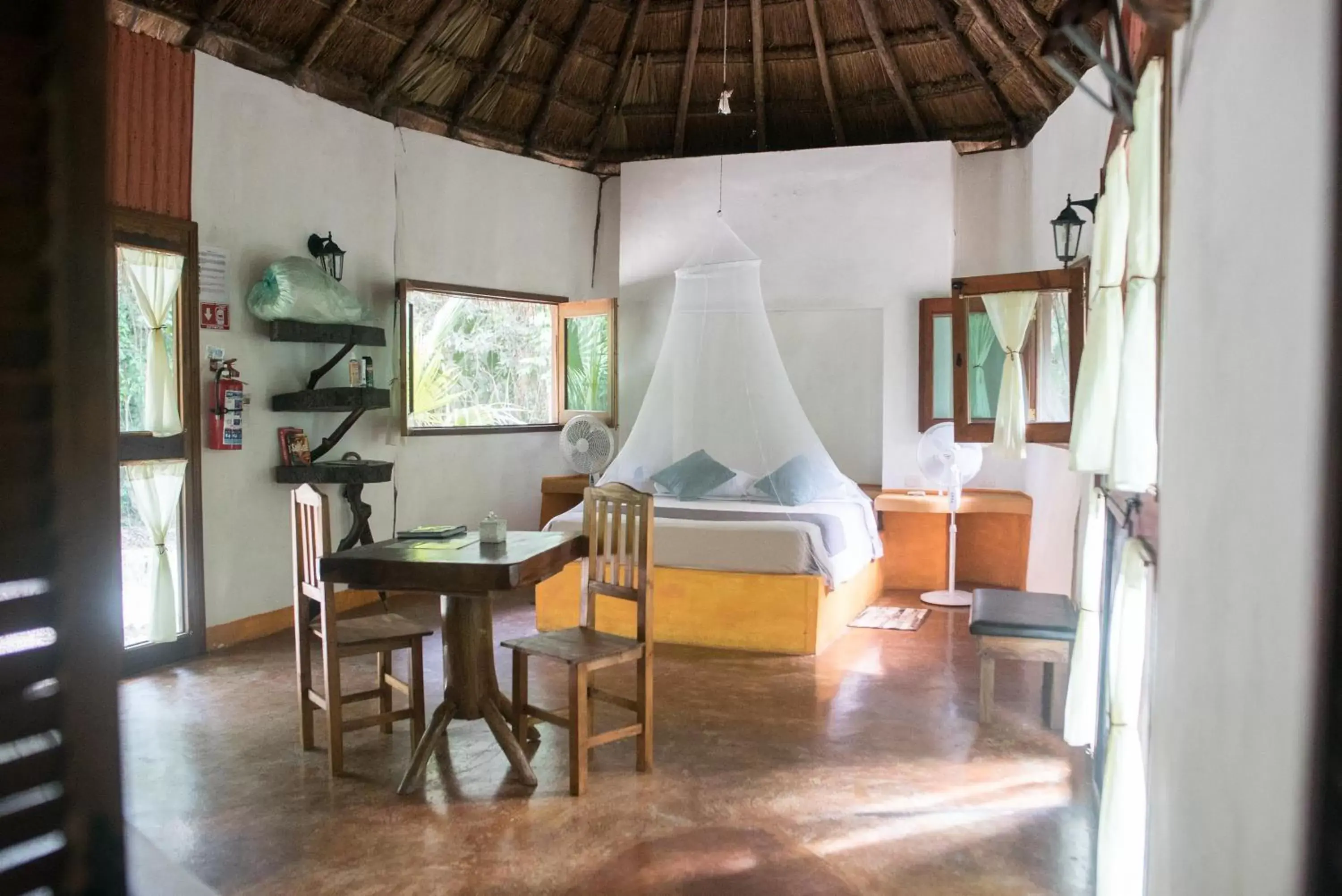 Living room in Jolie Jungle Eco Hotel