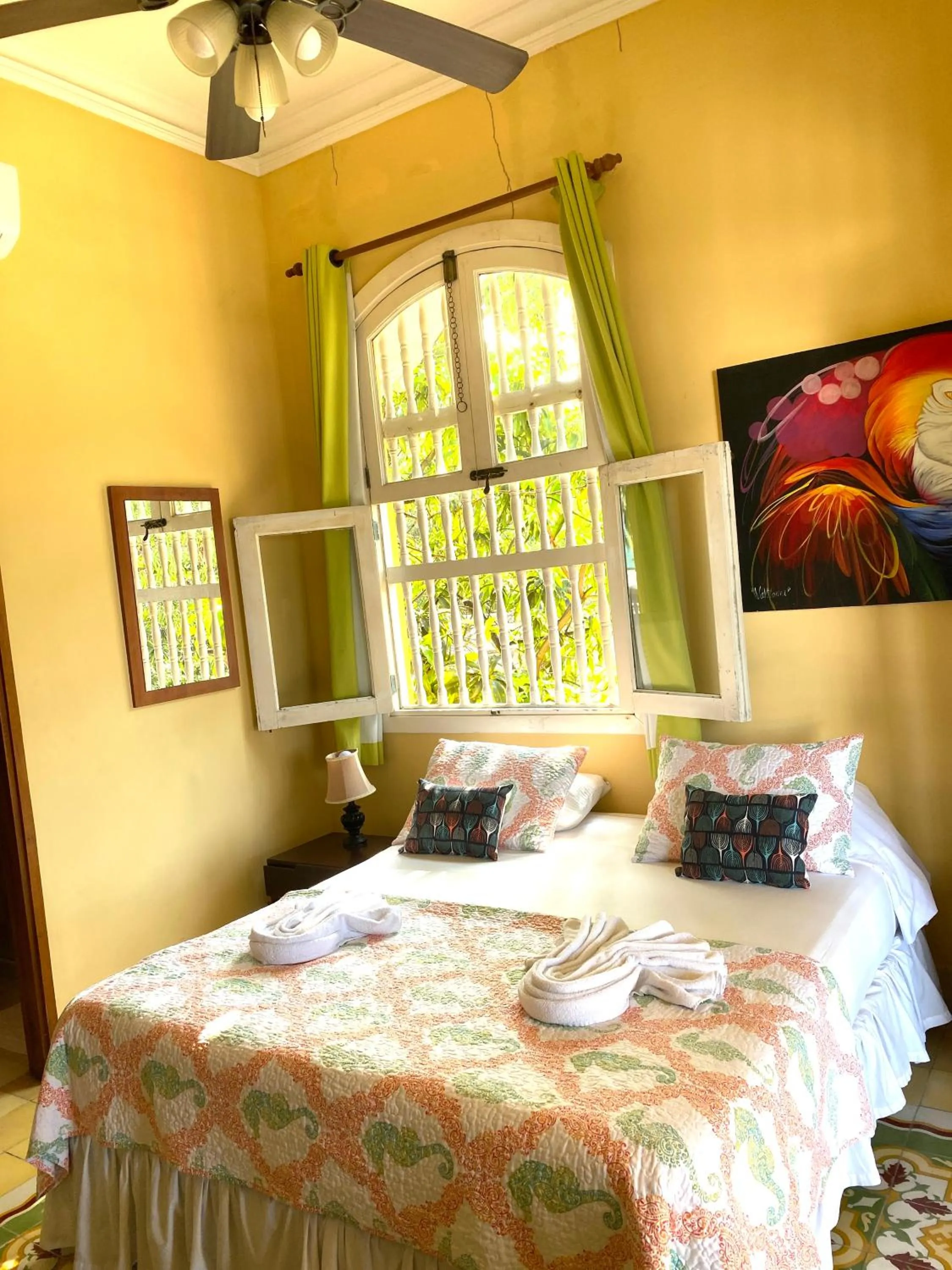 Bed in Hotel Boutique Castillo Ines Maria