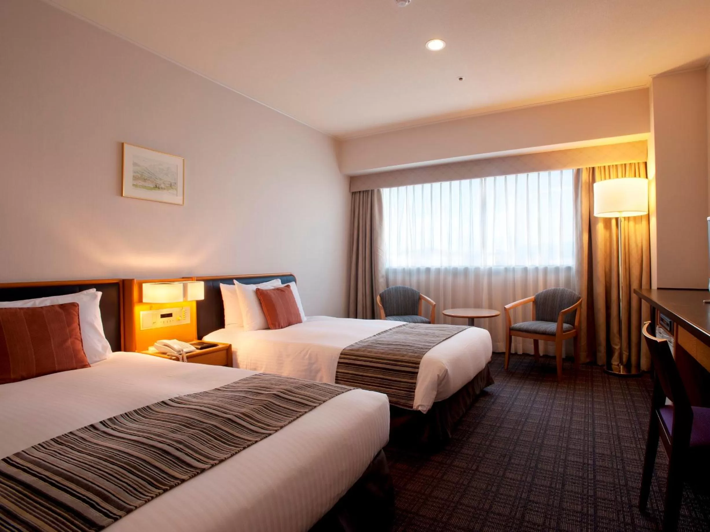 Photo of the whole room, Bed in Hotel Nikko Himeji