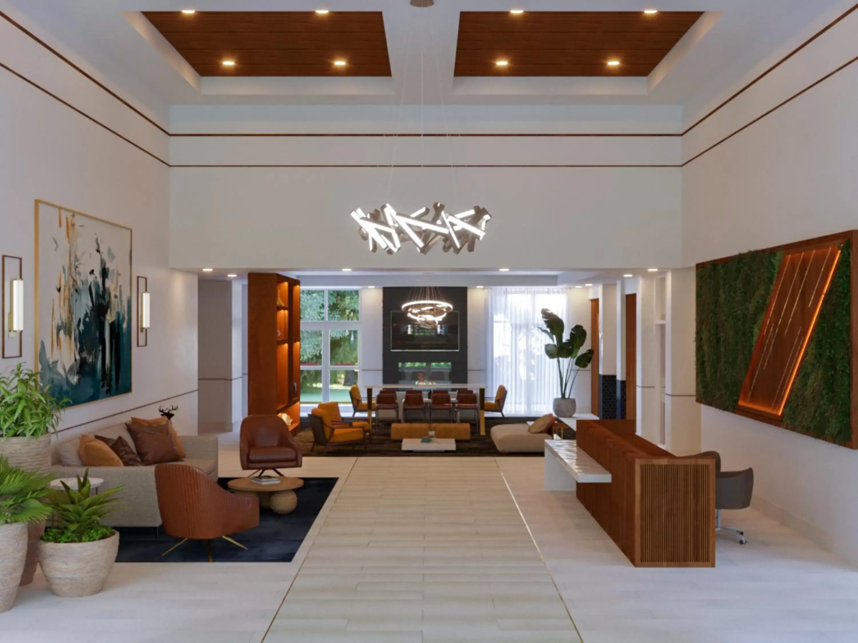 Lobby or reception, Lobby/Reception in DoubleTree by Hilton Houston Westchase