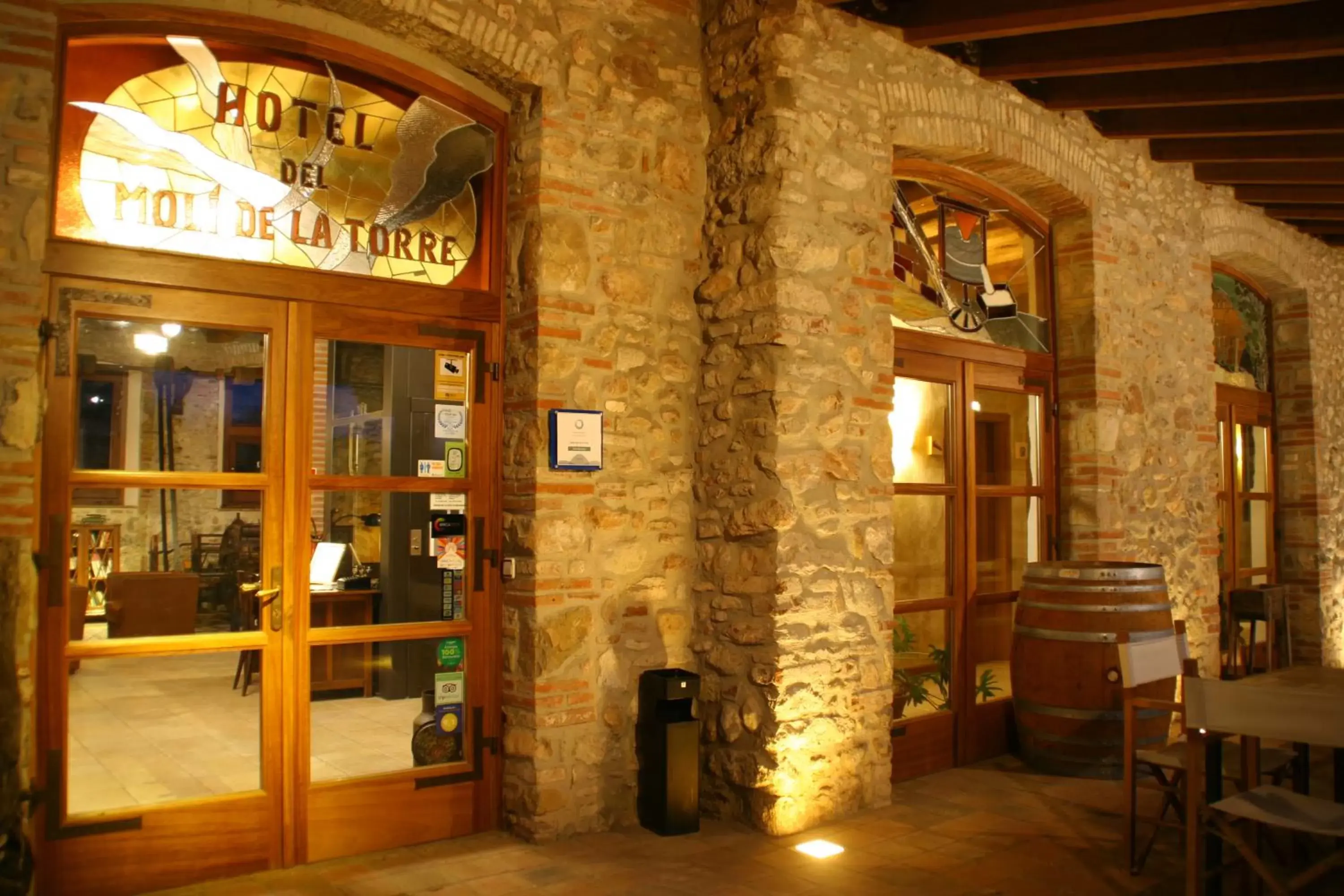 Facade/entrance in Hotel Moli De La Torre