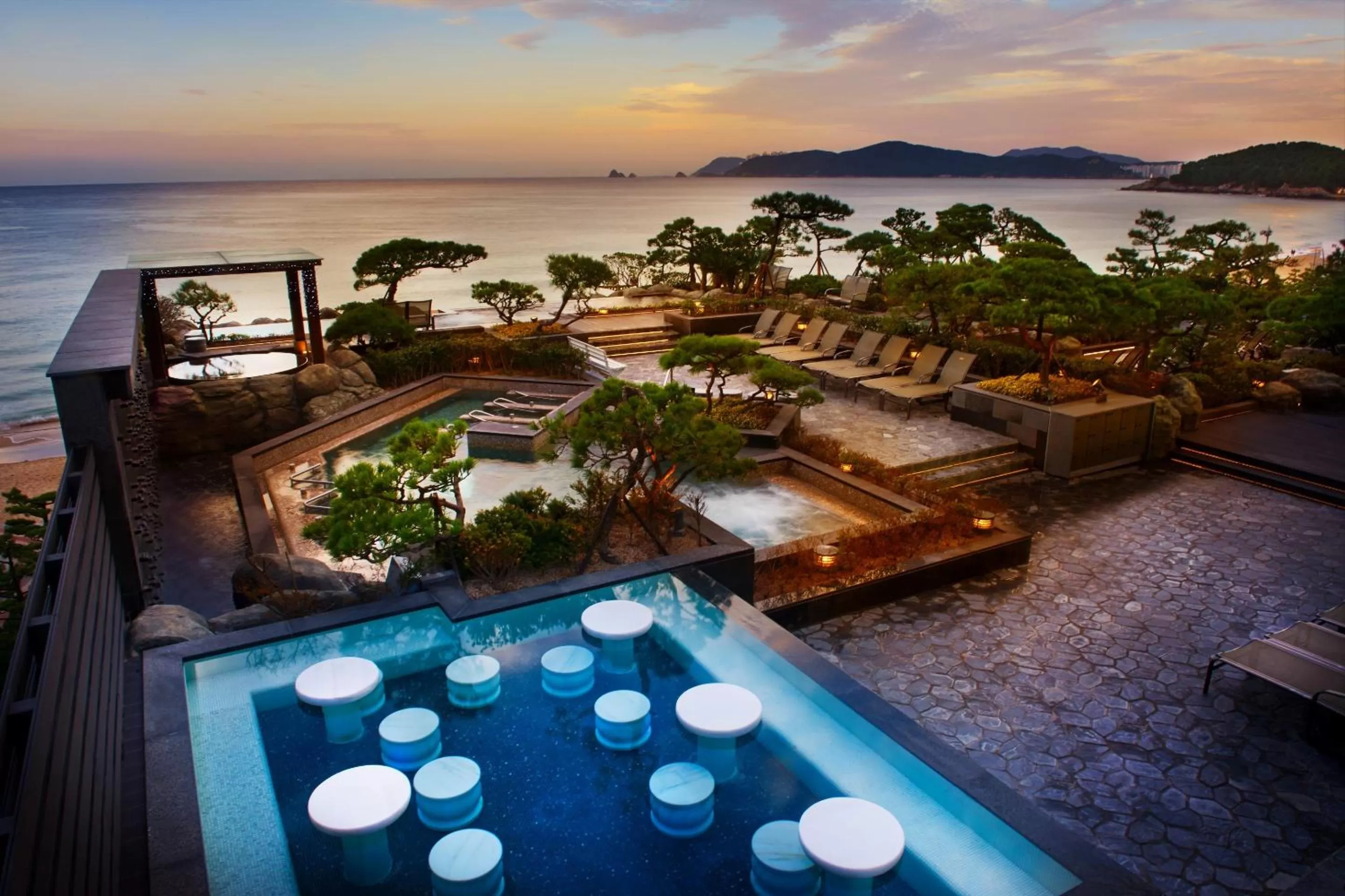 Spa and wellness centre/facilities in Paradise Hotel Busan