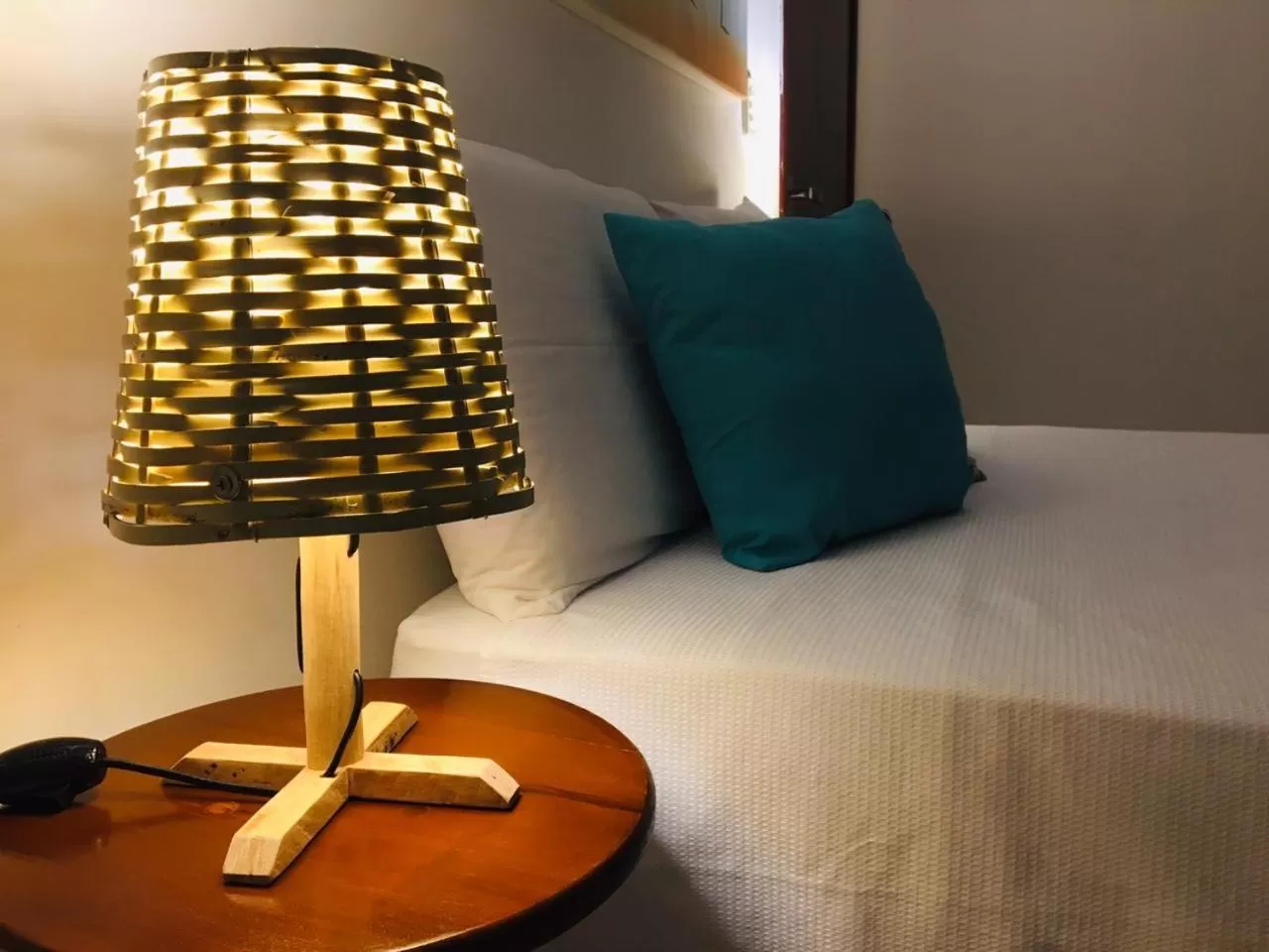 Decorative detail, Bed in Pousada Ello