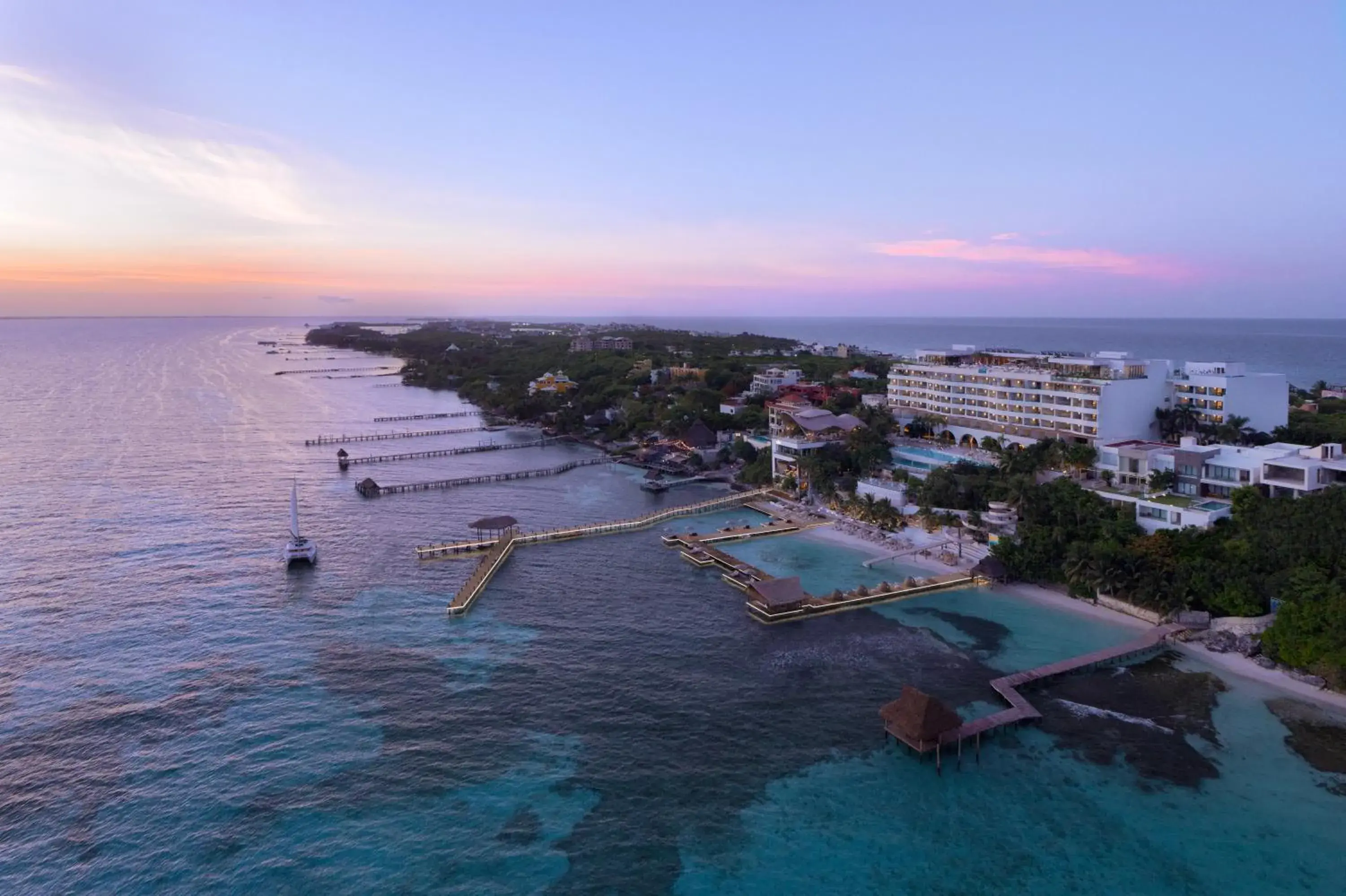 Sea view, Bird's-eye View in Impression Isla Mujeres by Secrets - Adults Only - All Inclusive