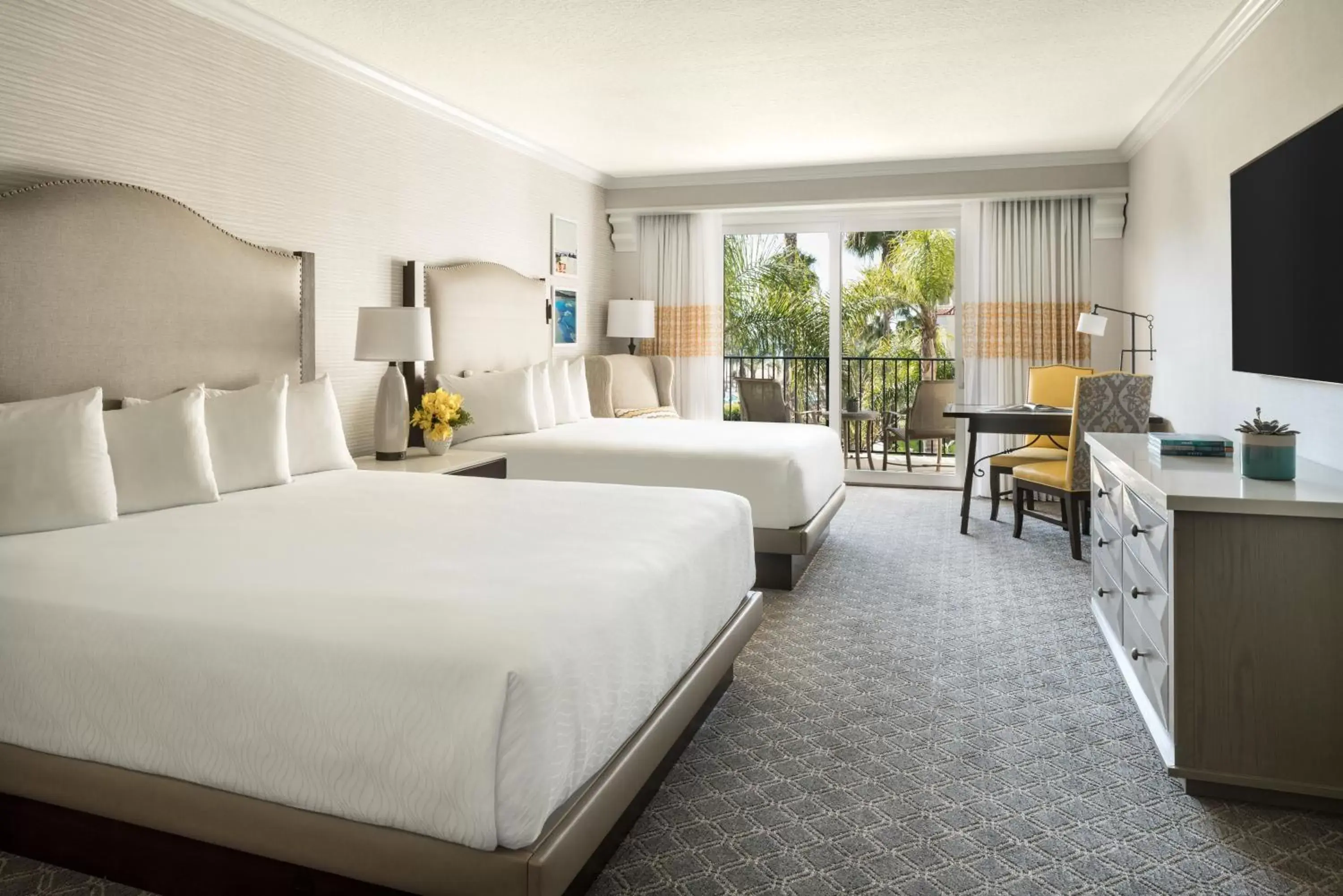 Premium Room with One King and One Queen Bed in Hyatt Regency Huntington Beach Resort and Spa