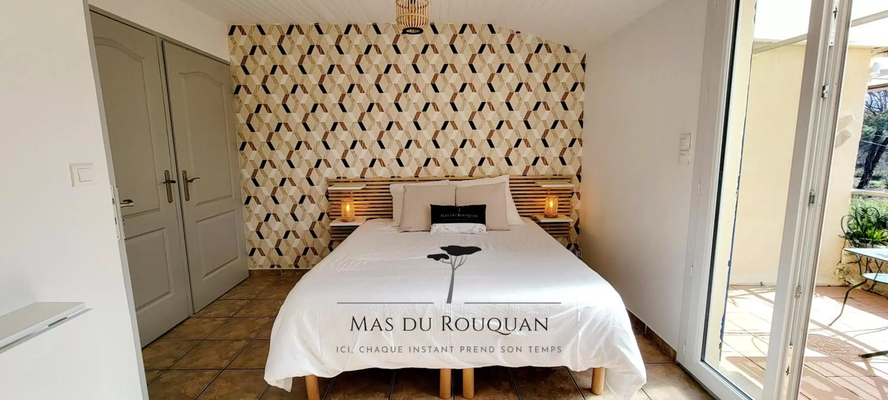 Bedroom in Le Mas du Rouquan