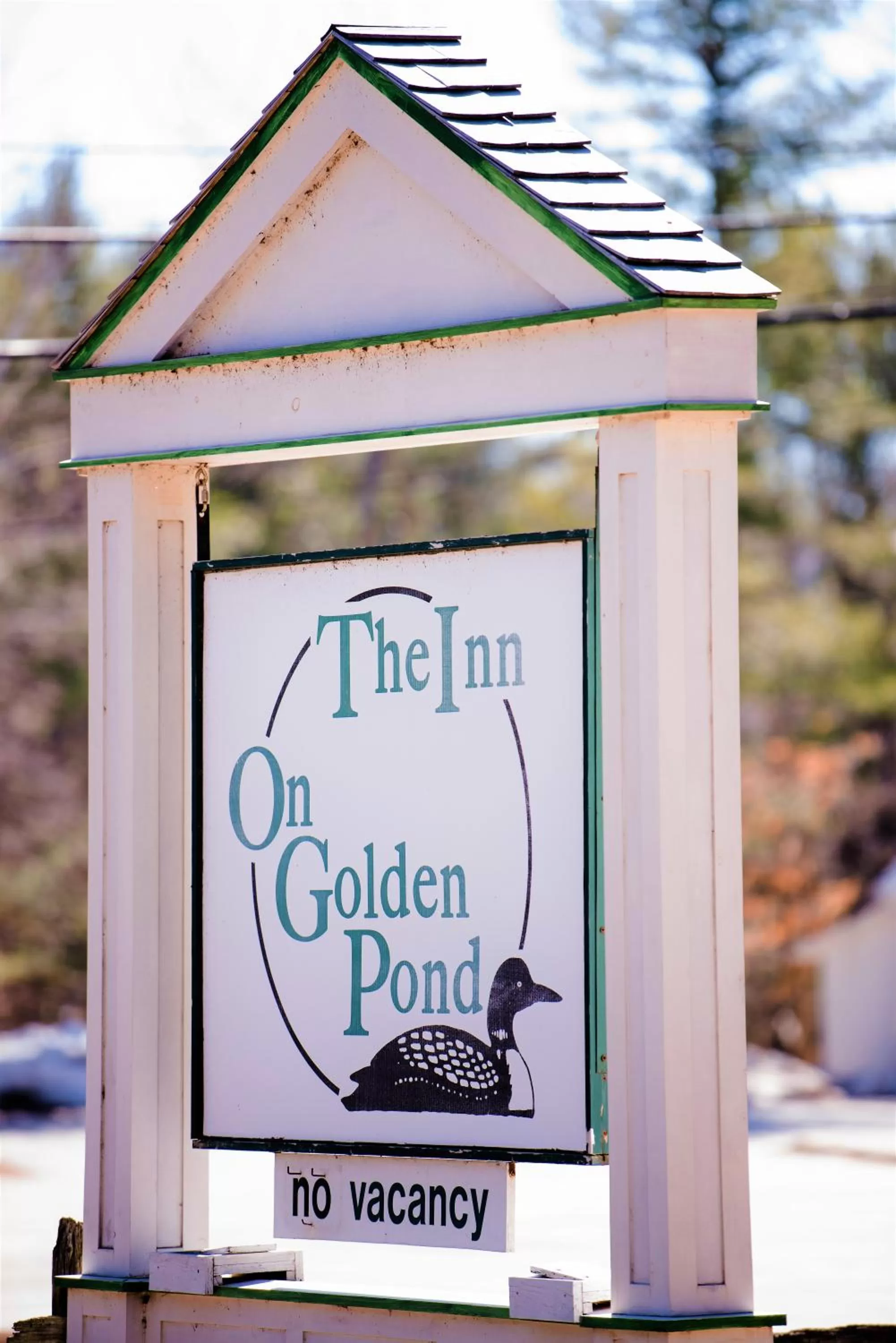 Property logo or sign in Inn on Golden Pond