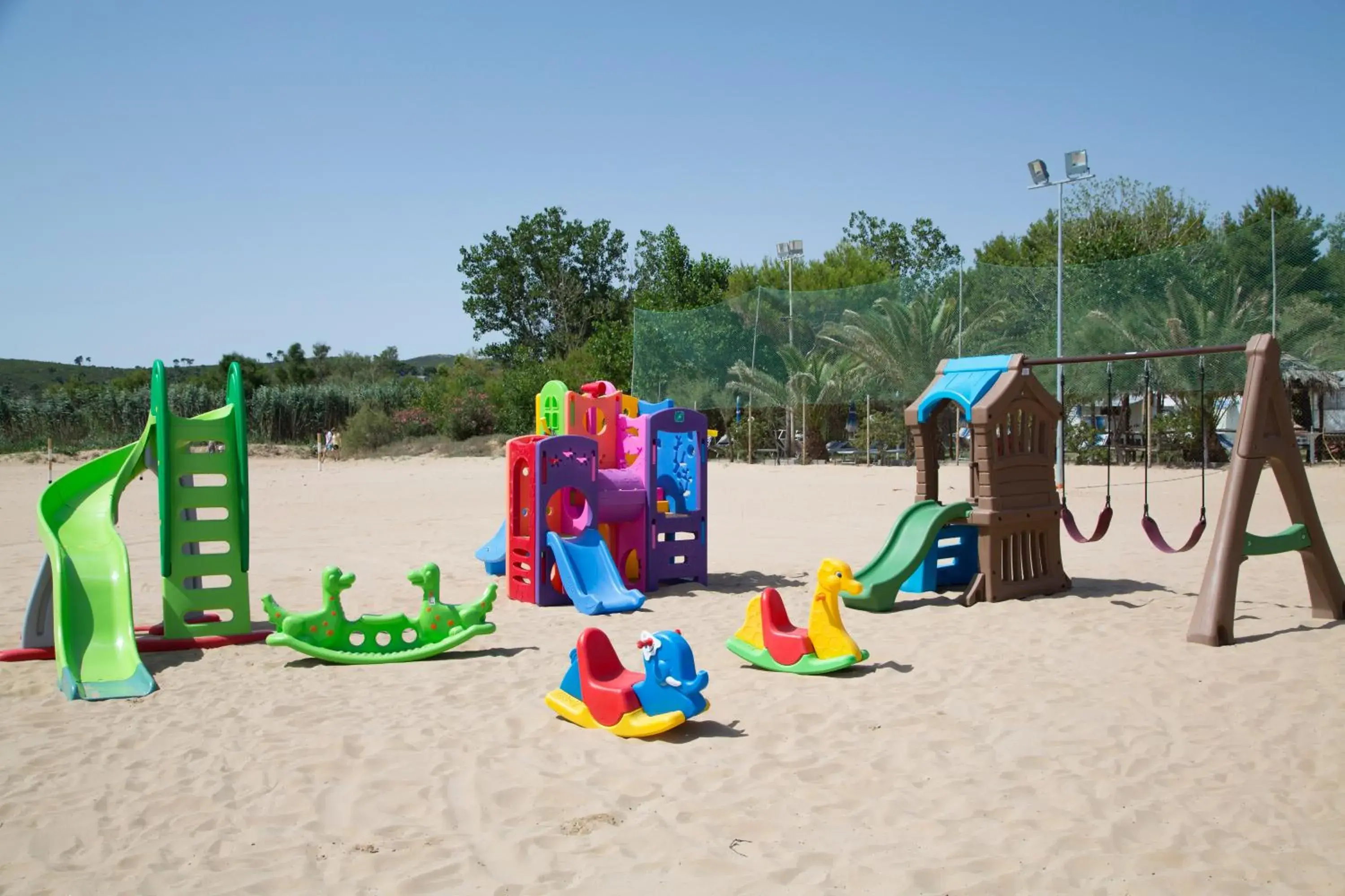 Beach, Children's Play Area in Garden Hotel Ripa