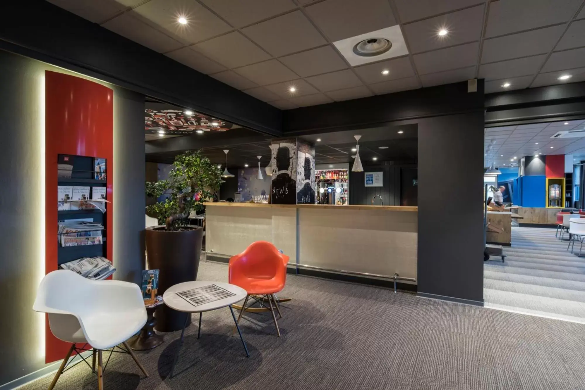 Lobby or reception in ibis Boulogne sur Mer Centre les Ports