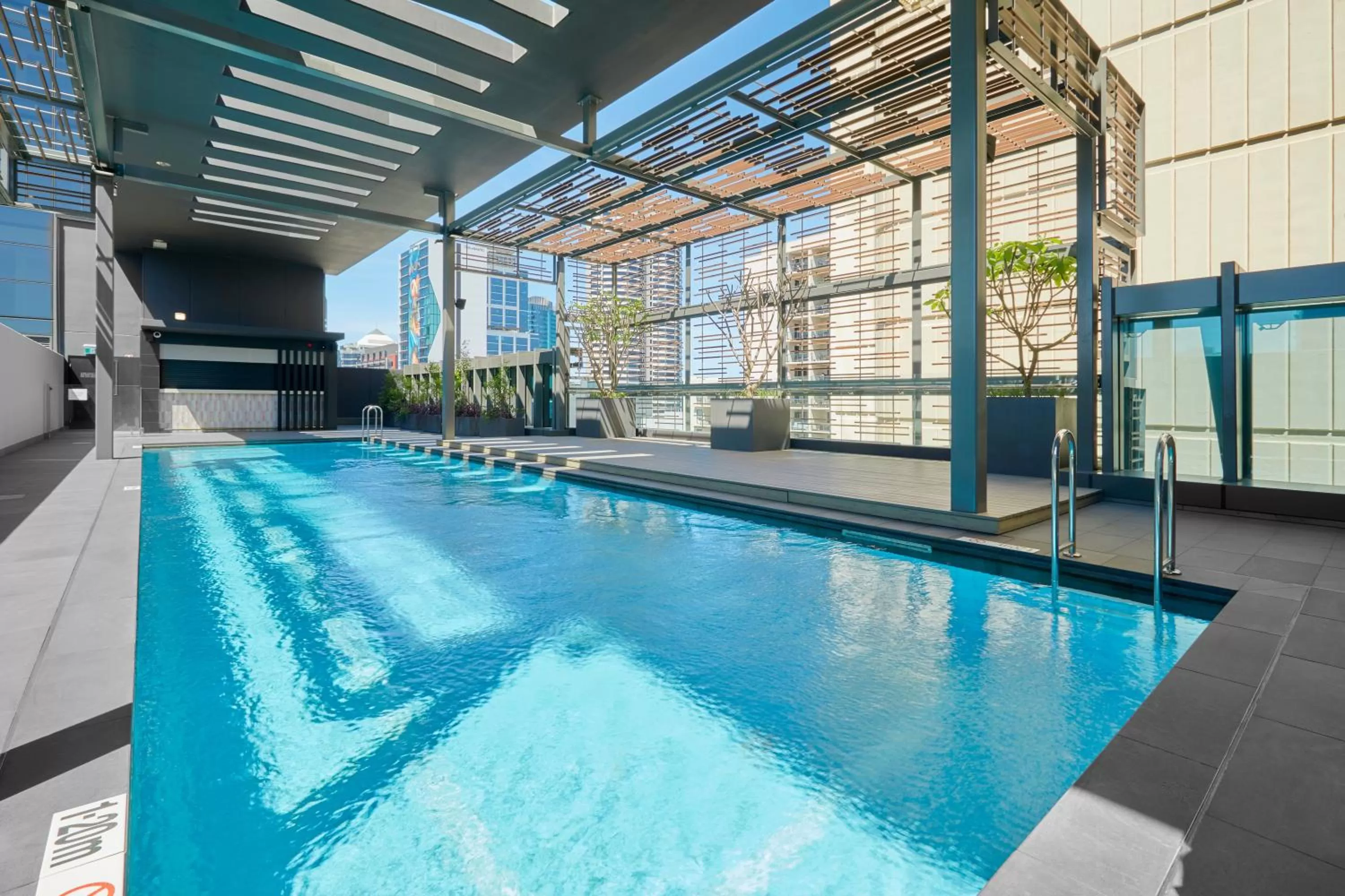 Pool view in Novotel Perth Murray Street