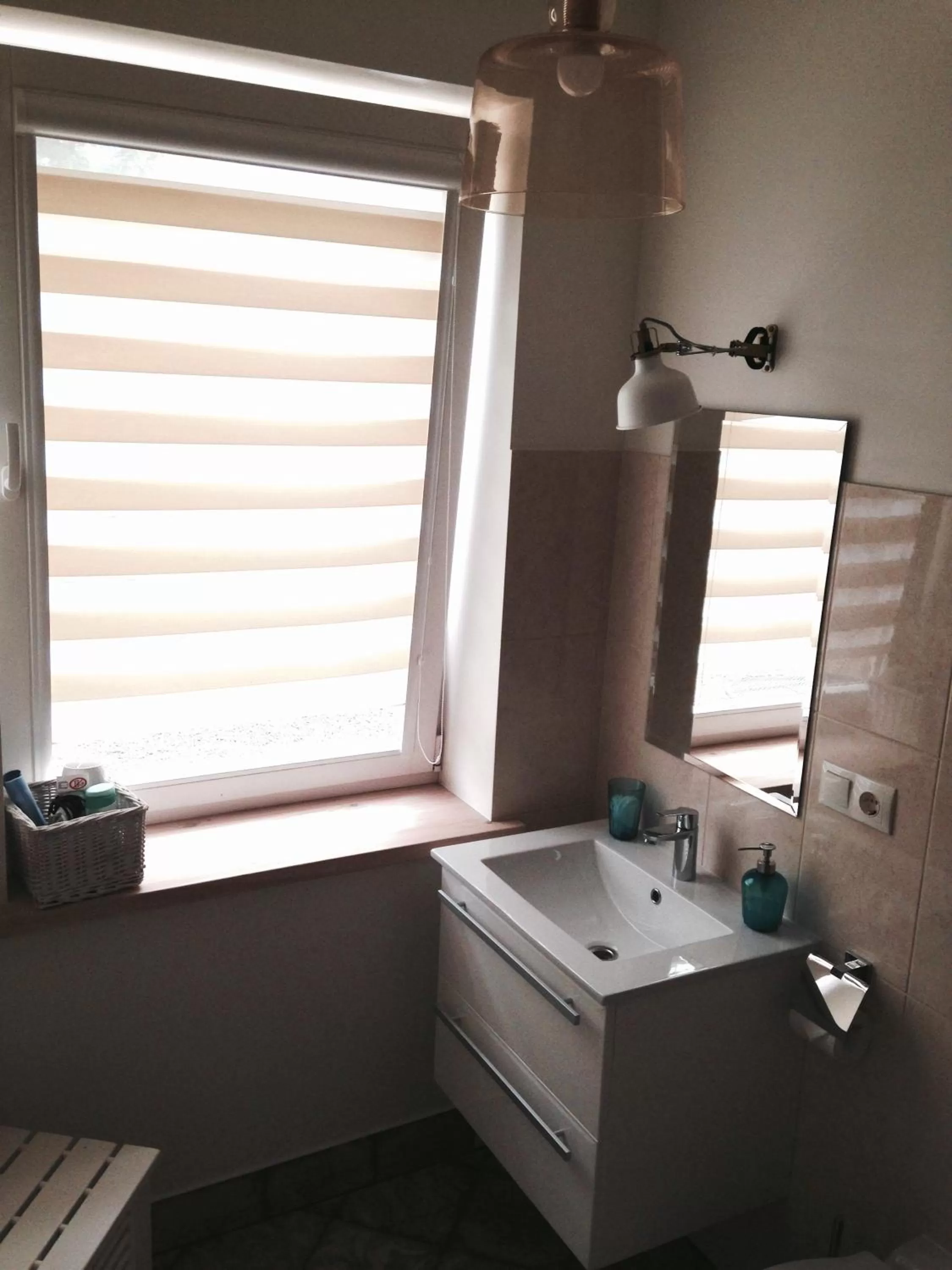 Shower in Hotel Vilhelmine