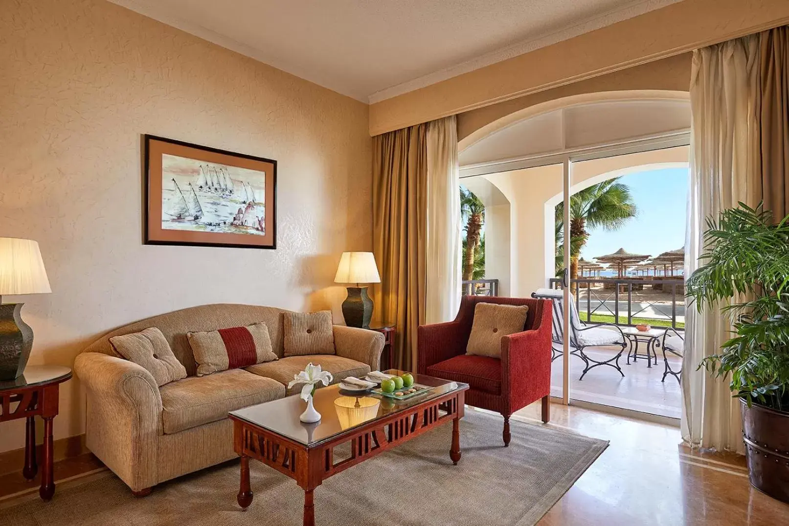 Living room, Seating Area in Iberotel Makadi Beach