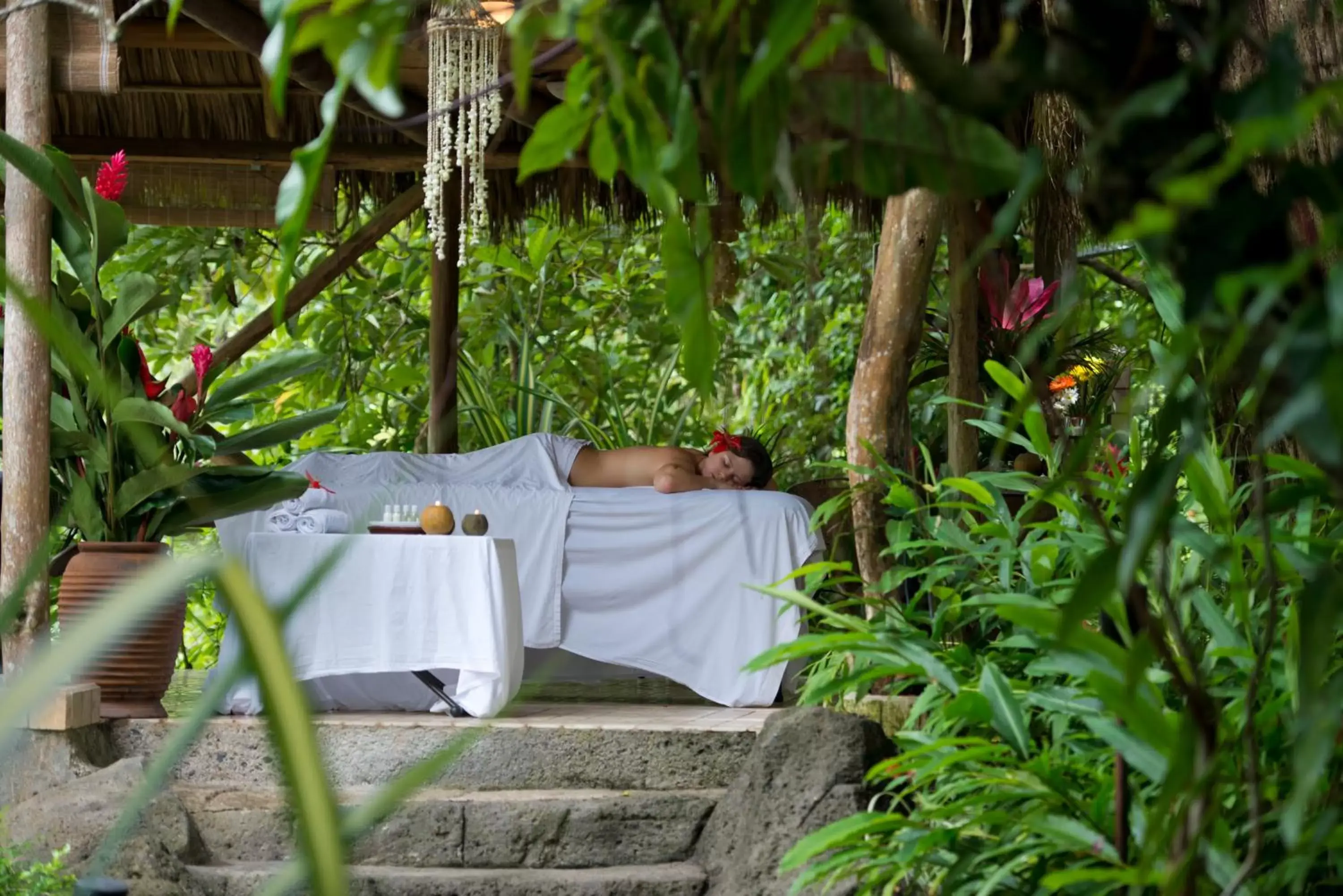 Garden in Pumilio Mountain & Ocean Hotel