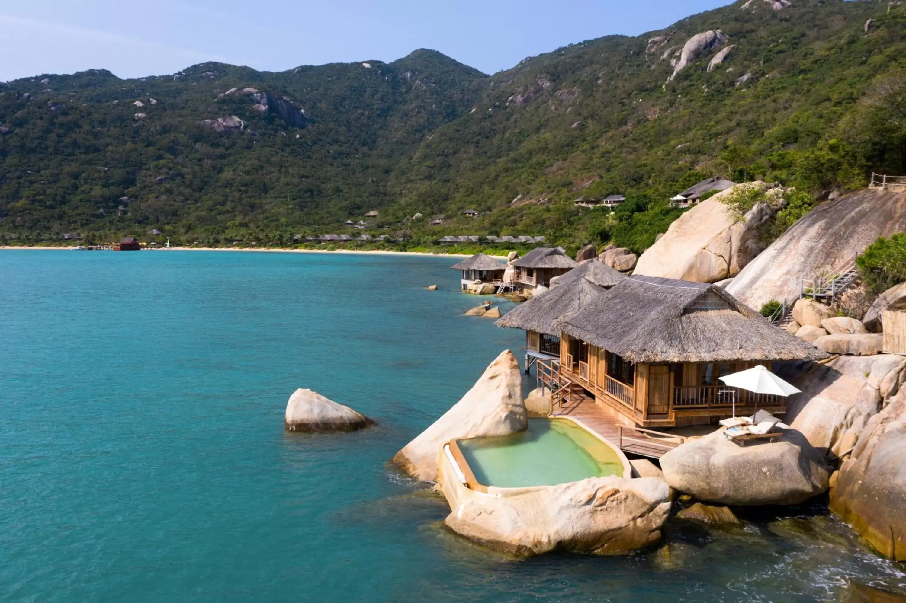 Sea view in Six Senses Ninh Van Bay