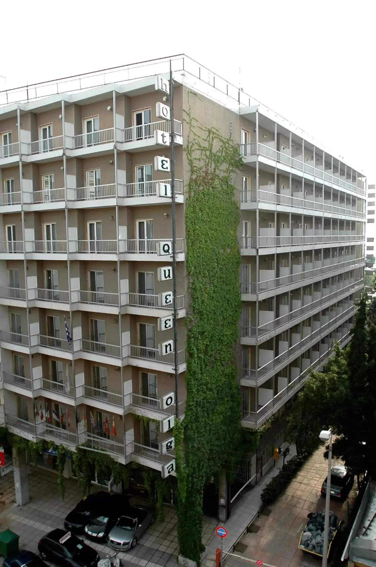 Facade/entrance, Property Building in Queen Olga Hotel