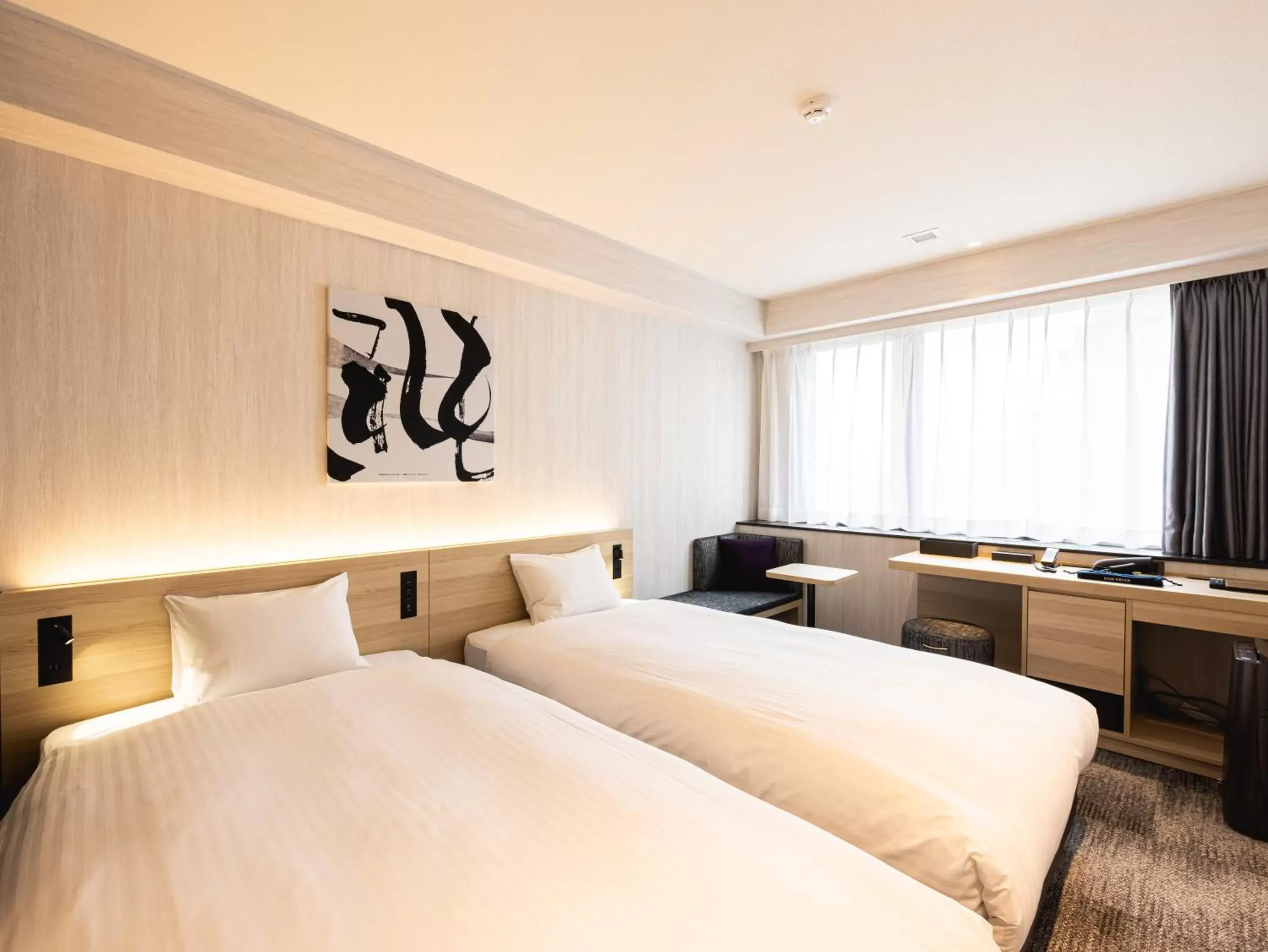 Photo of the whole room, Bed in La'gent Hotel Kyoto Nijo