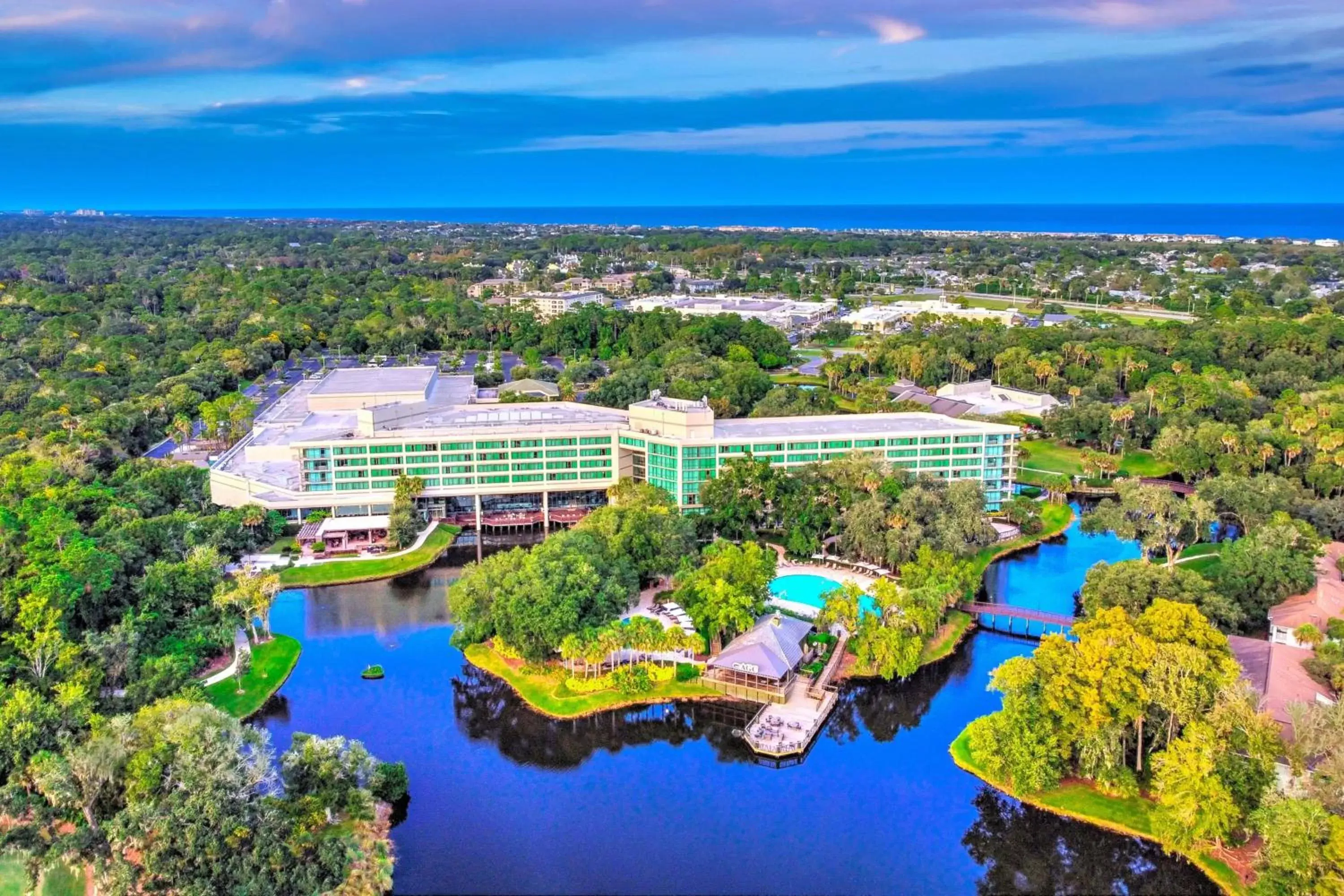 Property building, Bird's-eye View in Sawgrass Marriott Golf Resort & Spa