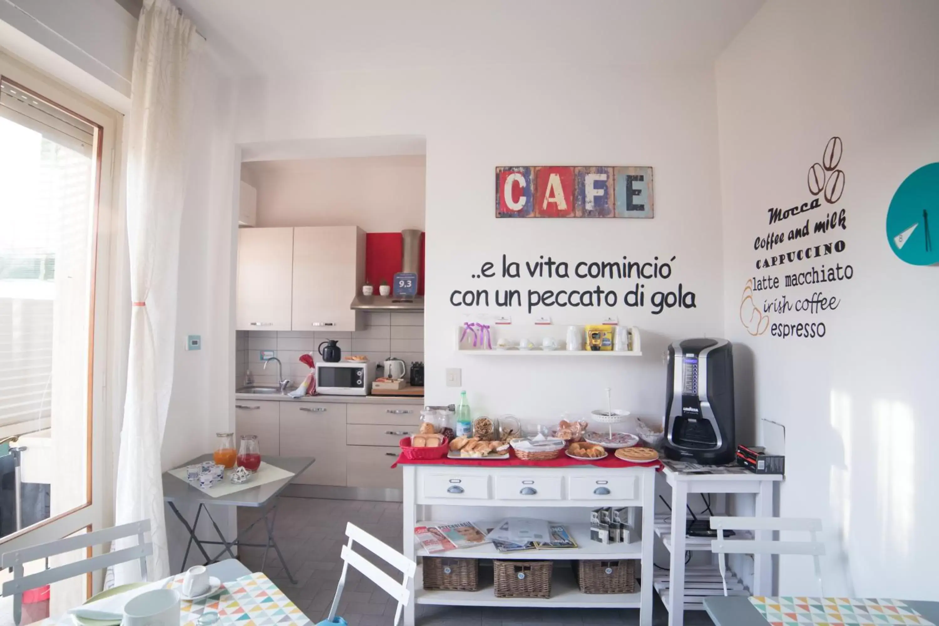 Kitchen/Kitchenette in B&B Cento Passi Dalle Mura