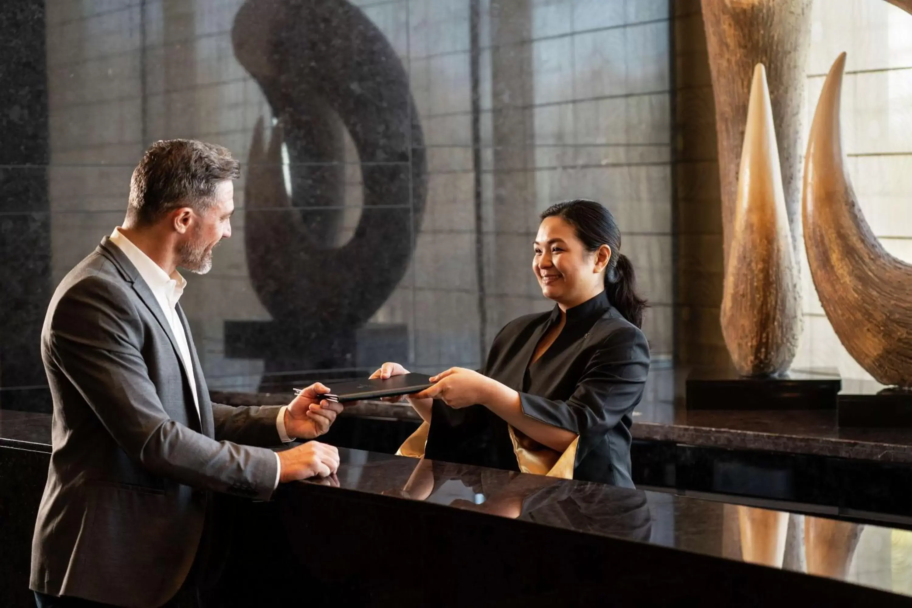 Lobby or reception in Waldorf Astoria Las Vegas