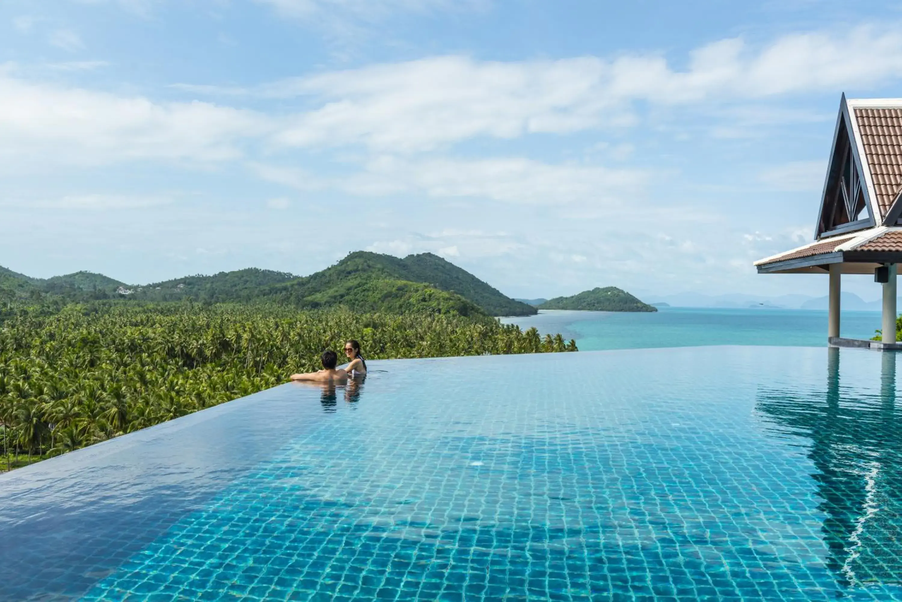 Natural landscape, Swimming Pool in InterContinental Koh Samui Resort, an IHG Hotel