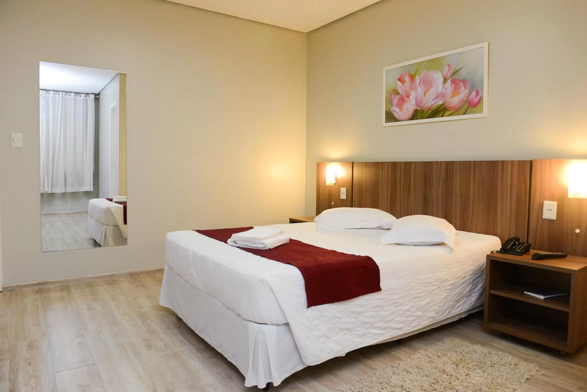 Bed in Alano Executivo Hotel