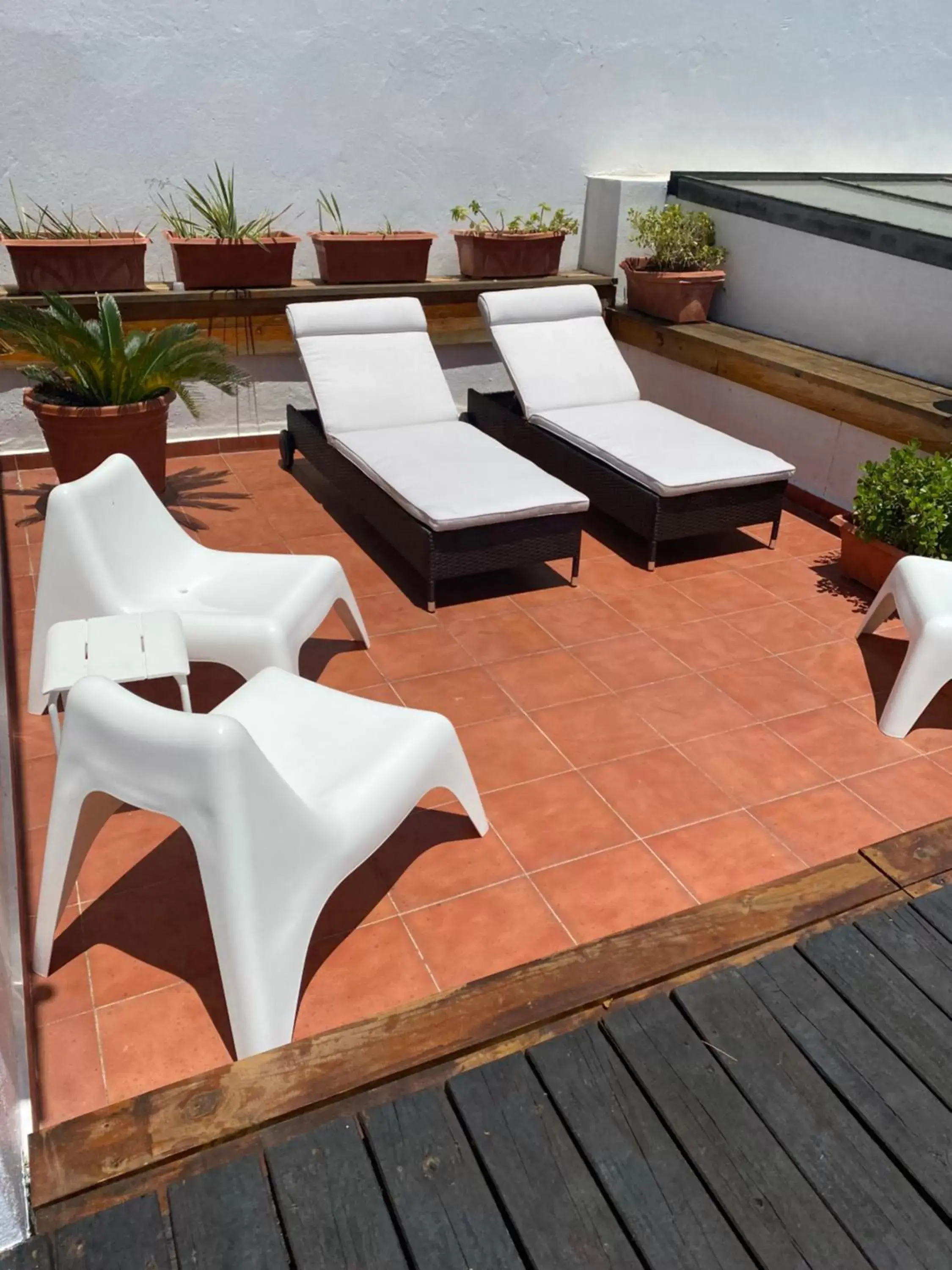 Balcony/Terrace in 352 Guest House Hotel Boutique