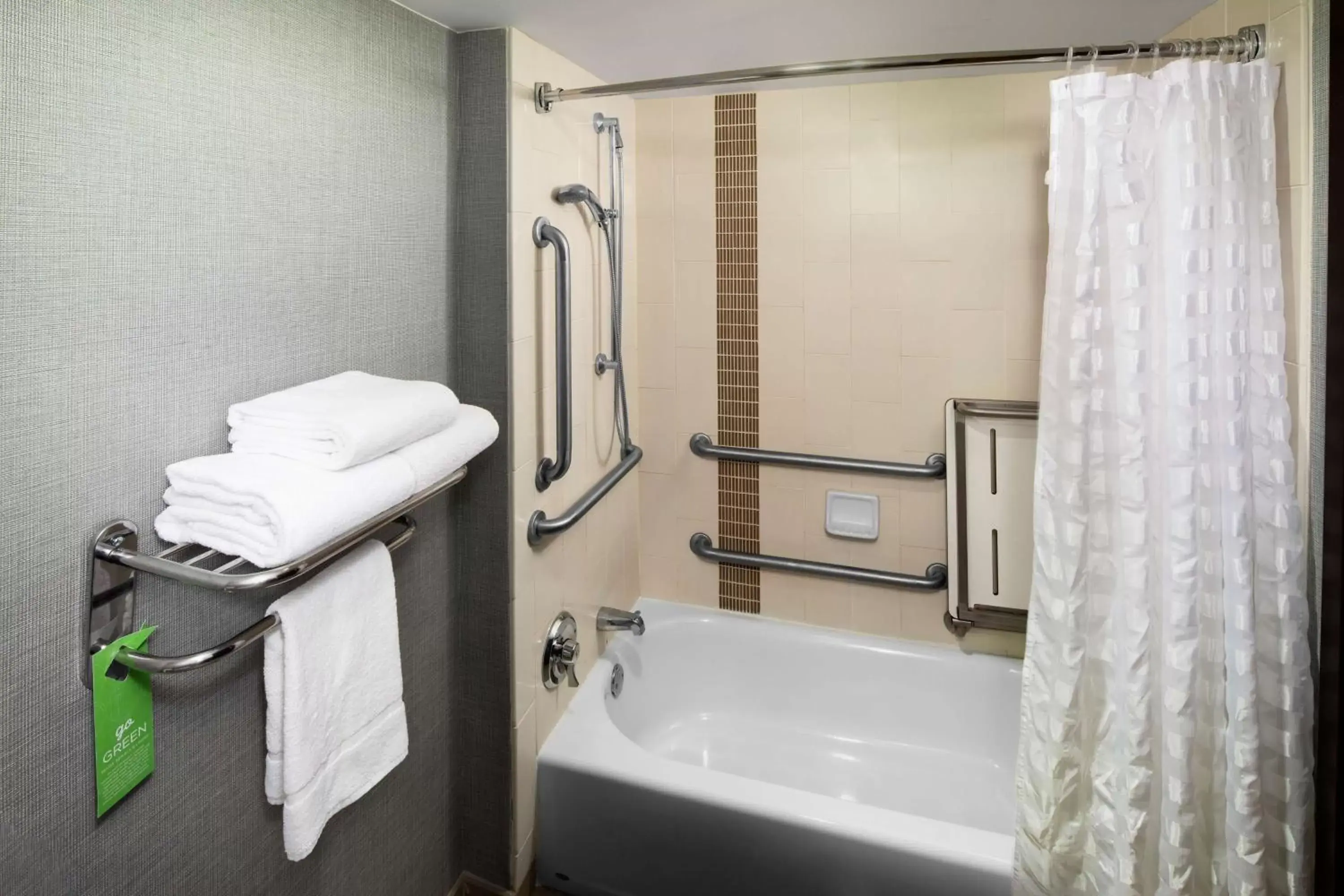 Bathroom in Hyatt Place Roanoke Airport / Valley View Mall