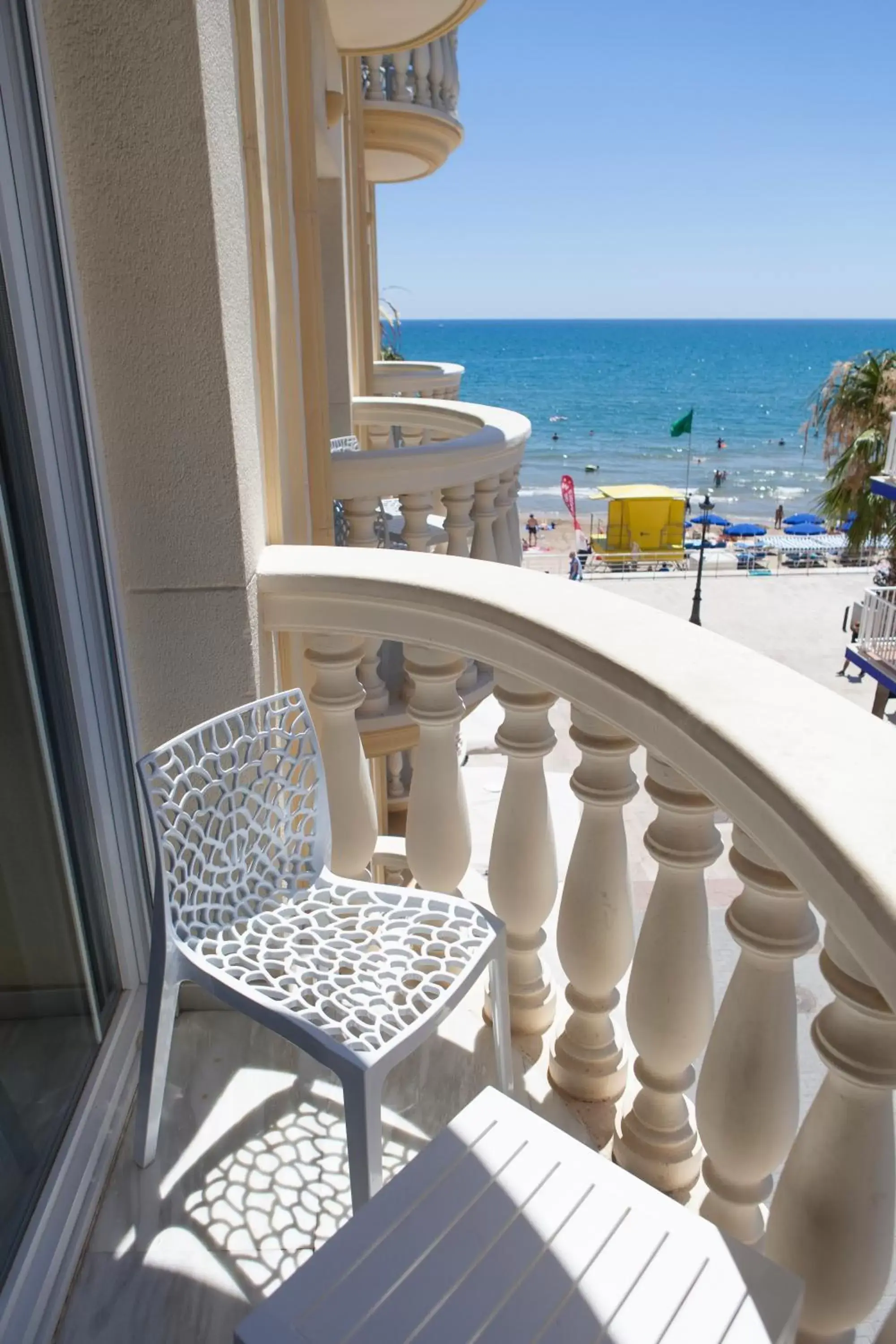 Superior Double Room with Lateral Sea View in URH Sitges Playa