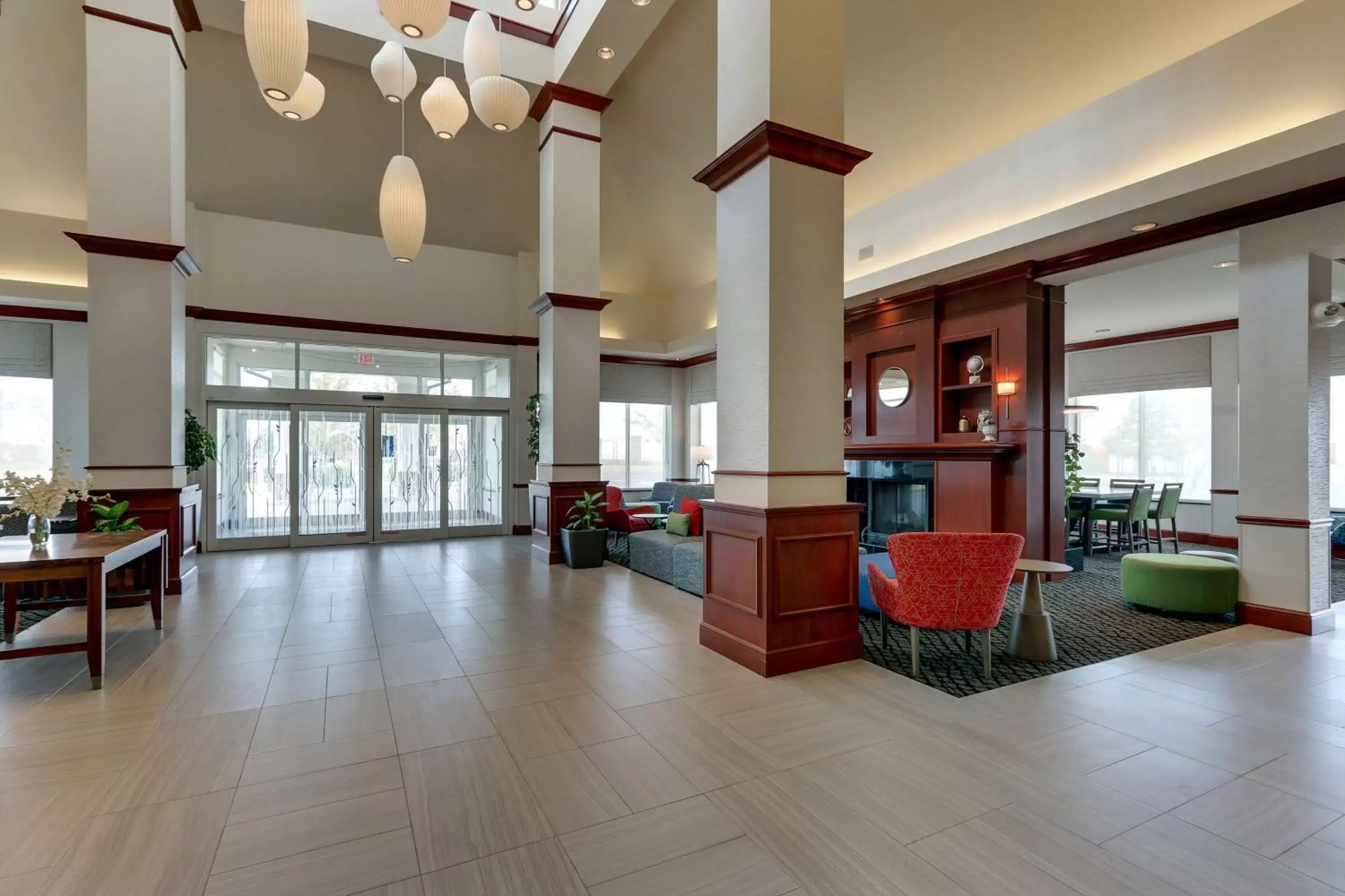 Lobby or reception, Lobby/Reception in Hilton Garden Inn Indianapolis Airport