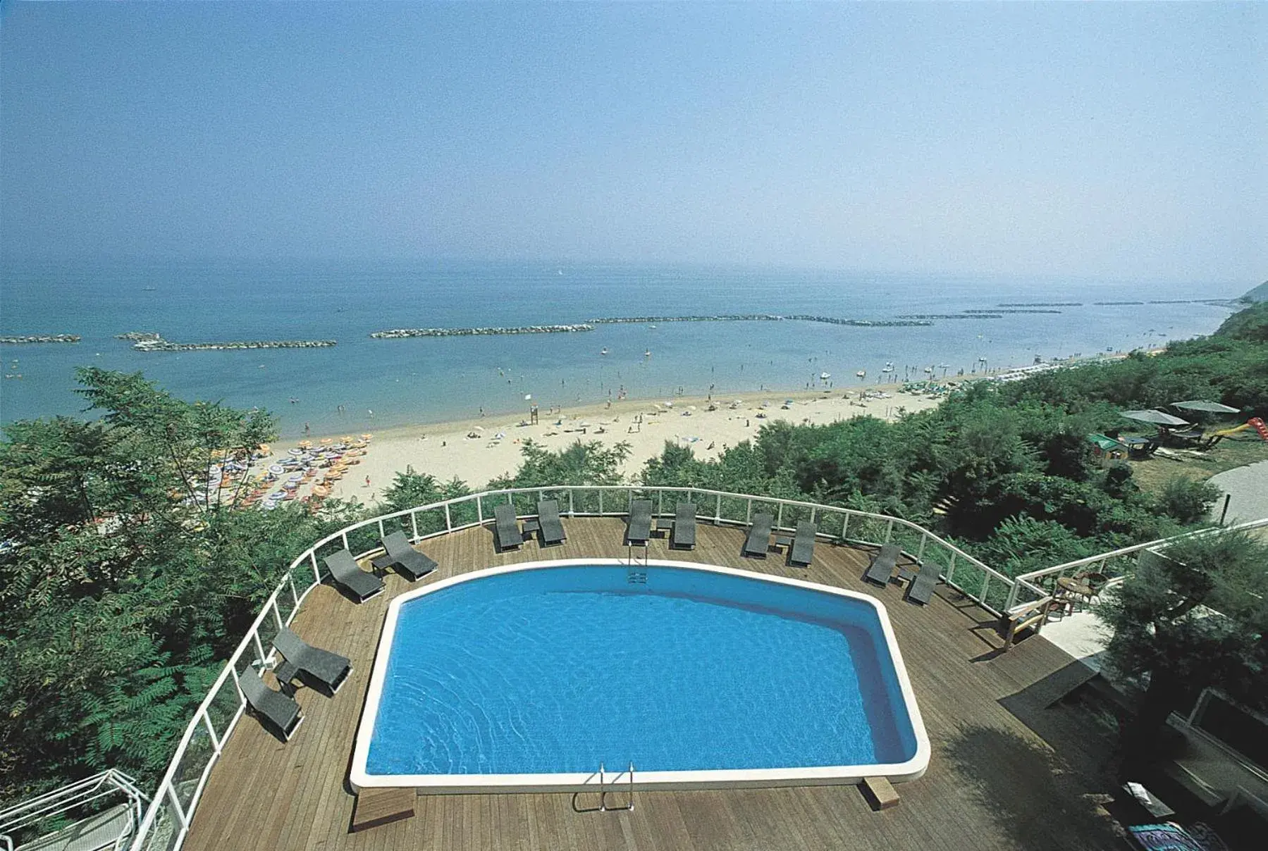 Swimming pool, Pool View in Hotel Sans Souci