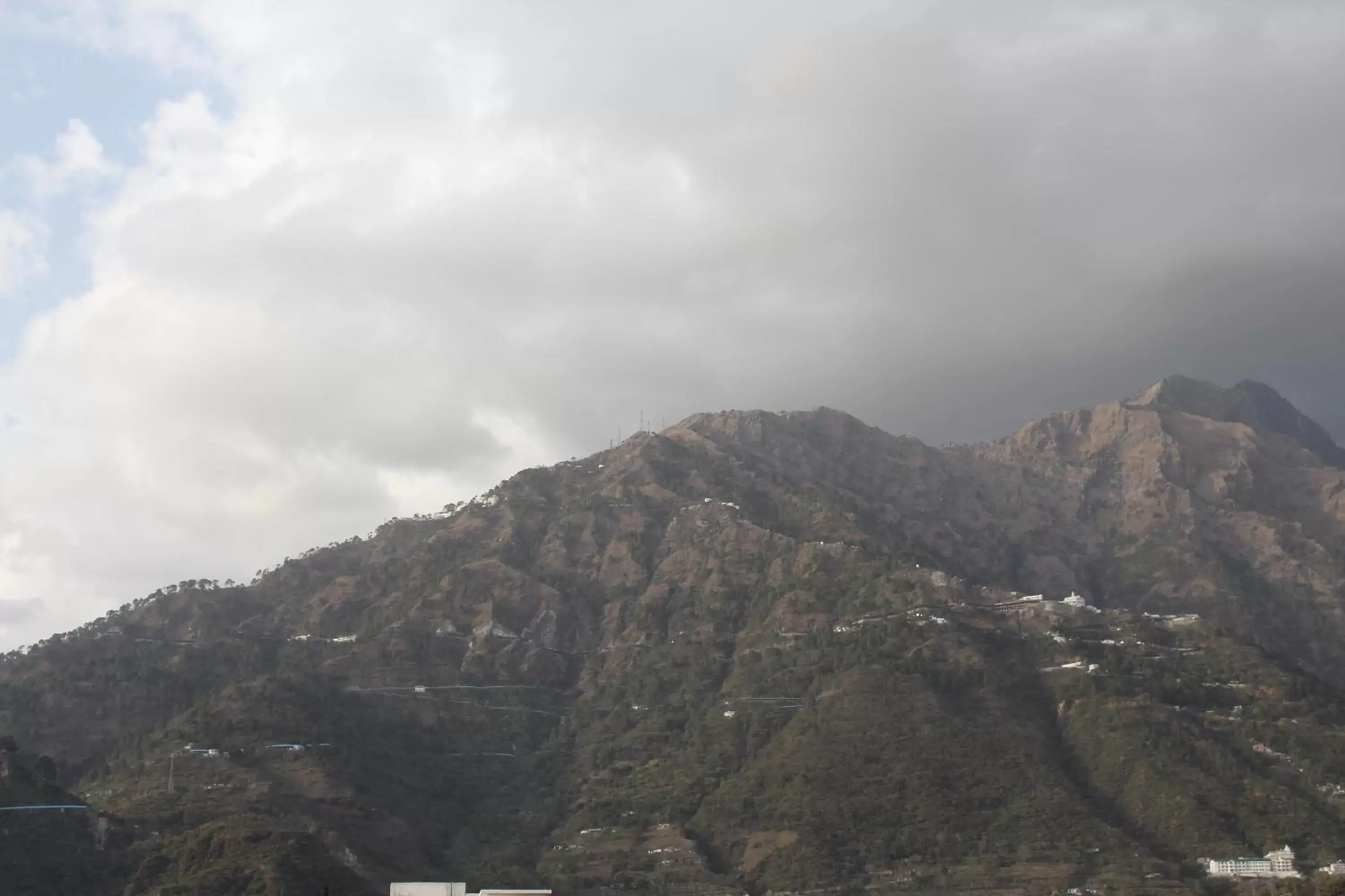 Natural landscape, Mountain View in Trimrooms @ Katra Railway Station Natural landscape, Mountain View in Trimrooms @ Katra Railway Station