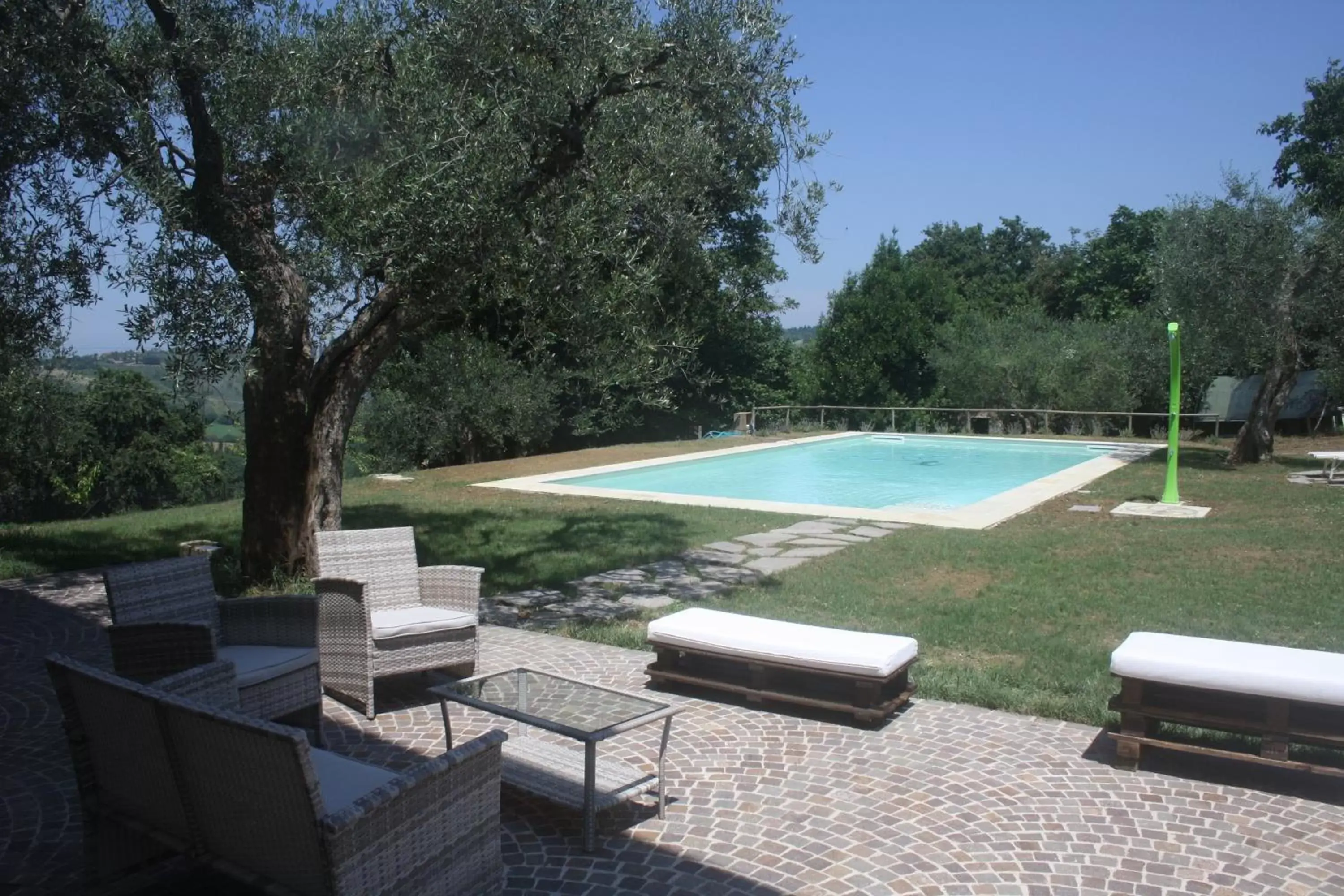 Garden, Swimming Pool in Antica Fonte holiday home