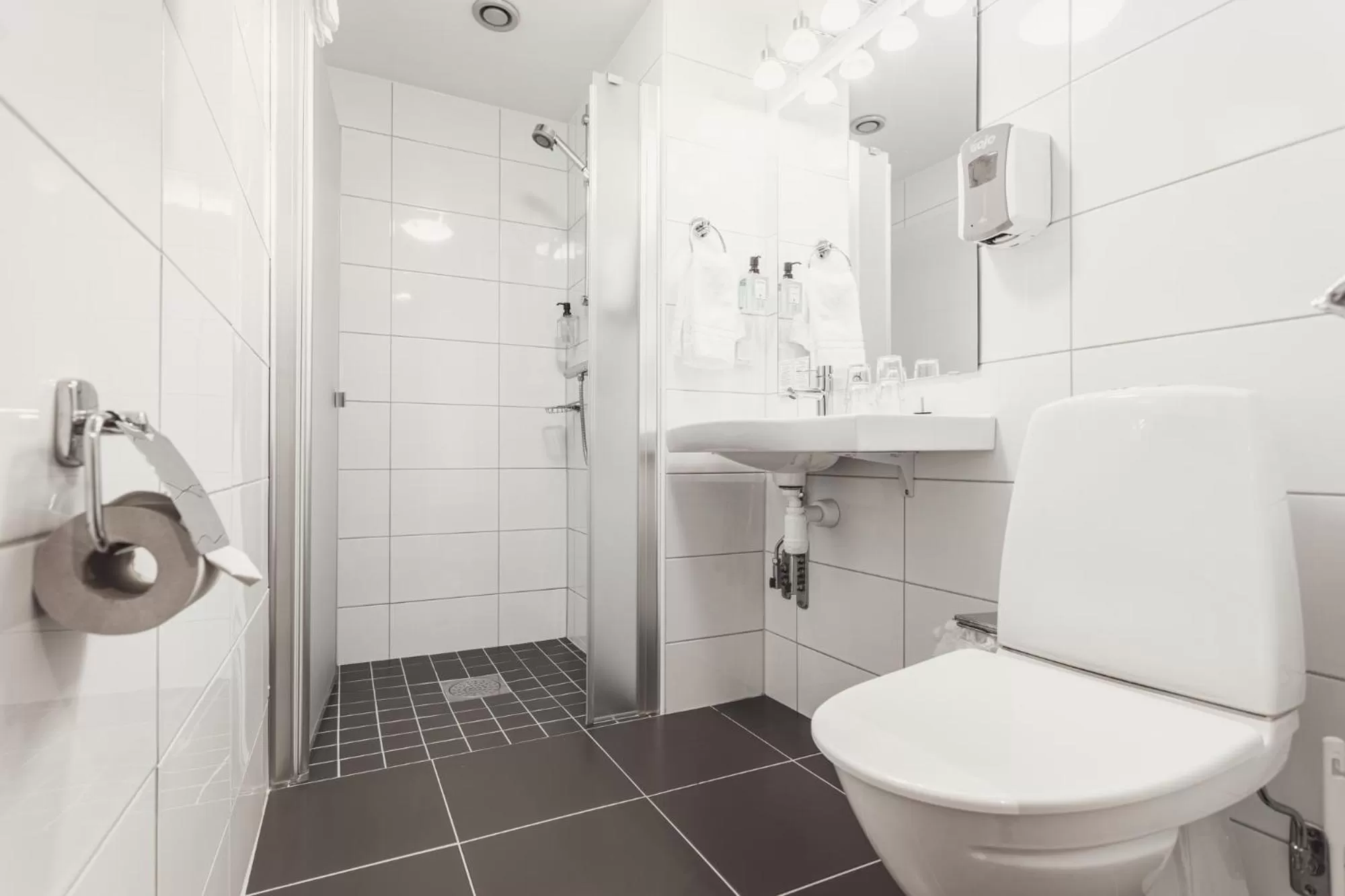 Bathroom in Hotel Poseidon