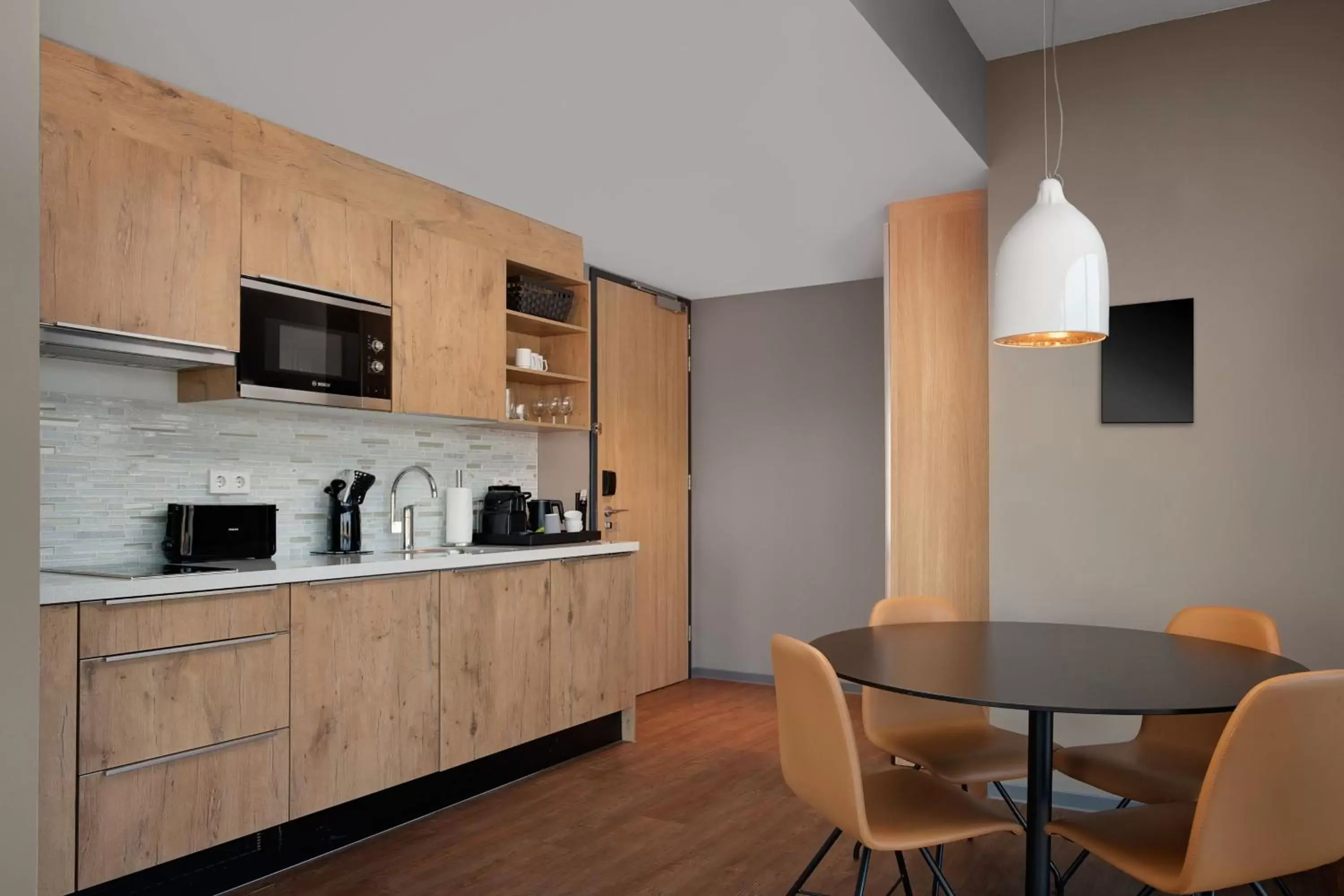 Kitchen or kitchenette, Kitchen/Kitchenette in Residence Inn by Marriott Amsterdam Houthavens