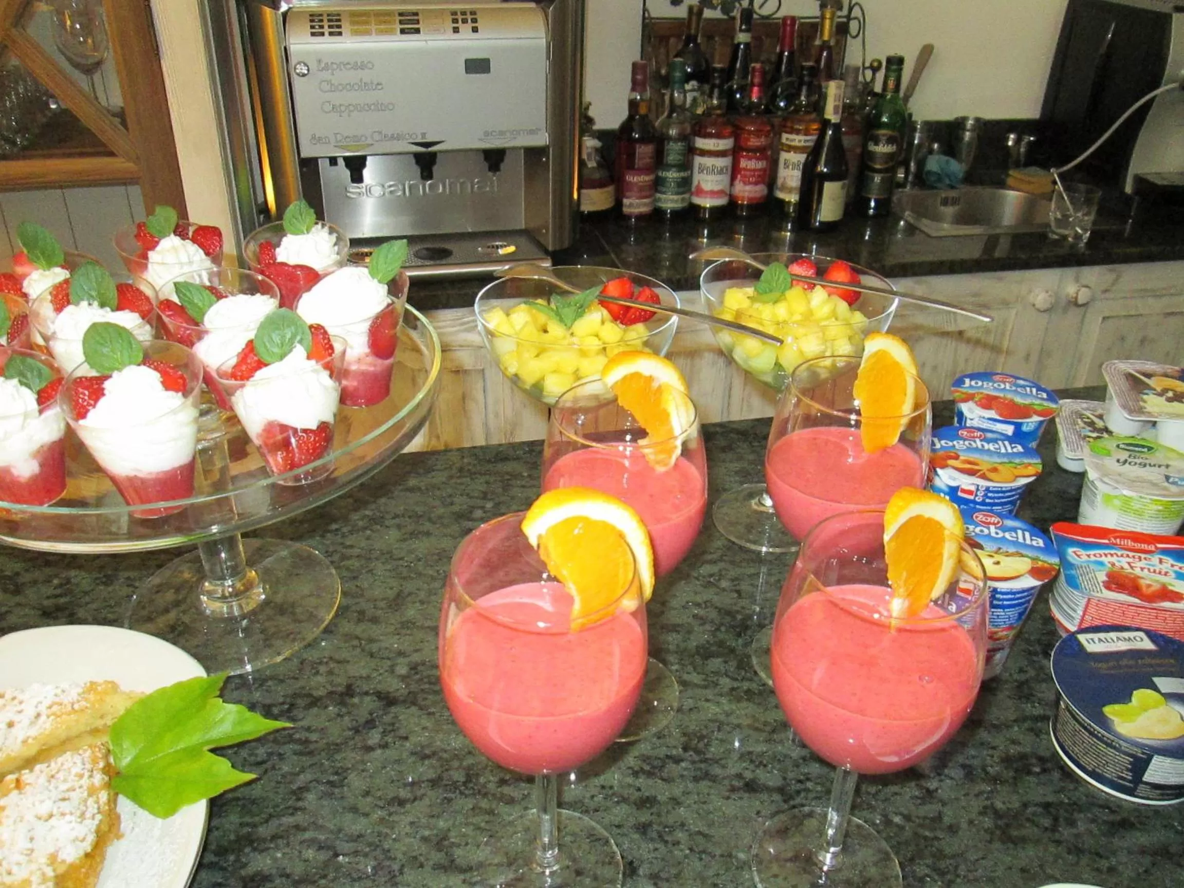 Breakfast in Hotel Sandro Silver & Spichlerz Antoniny