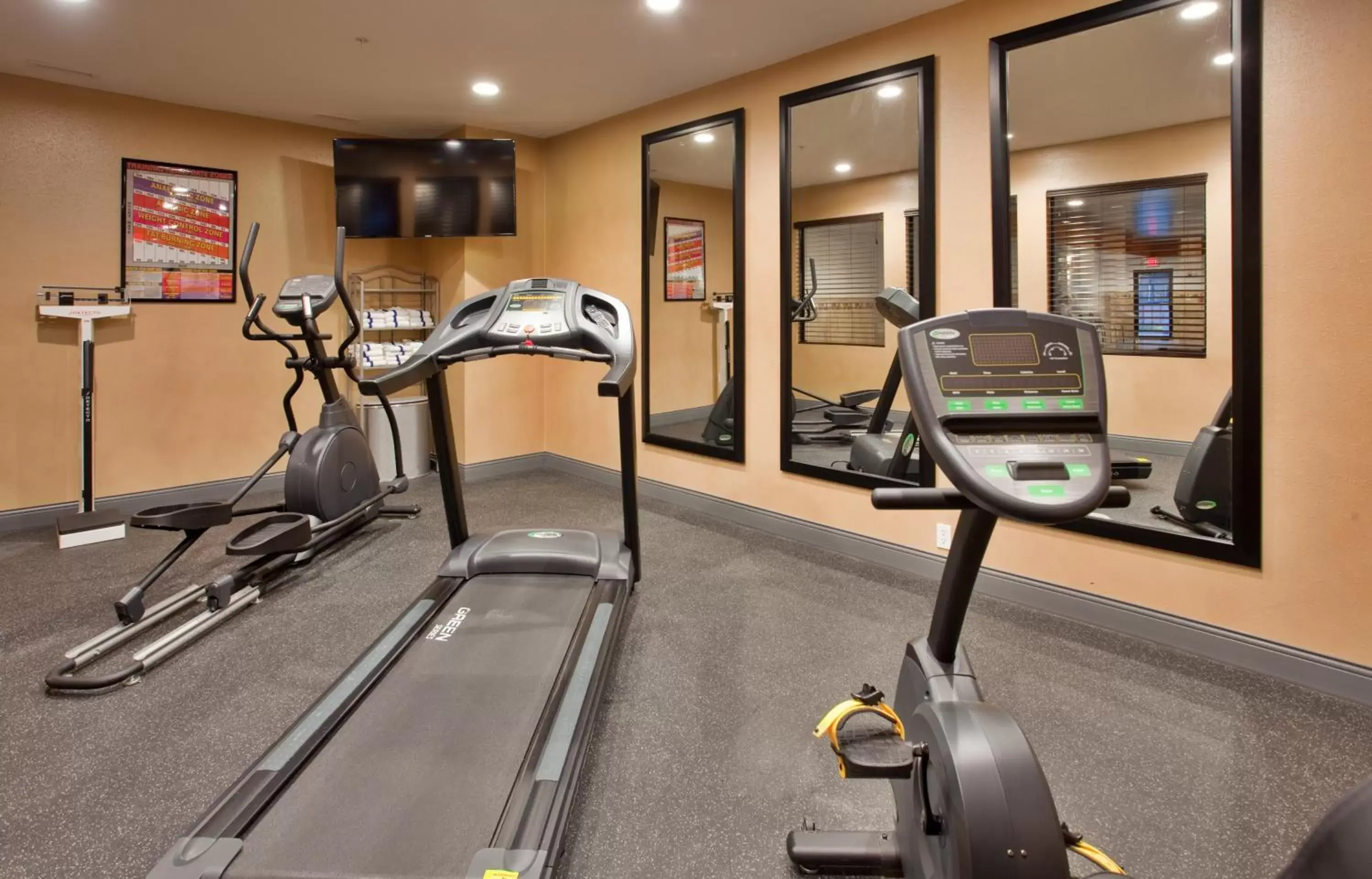 Fitness centre/facilities, Fitness Center/Facilities in Holiday Inn Express & Suites St Louis Airport, an IHG Hotel